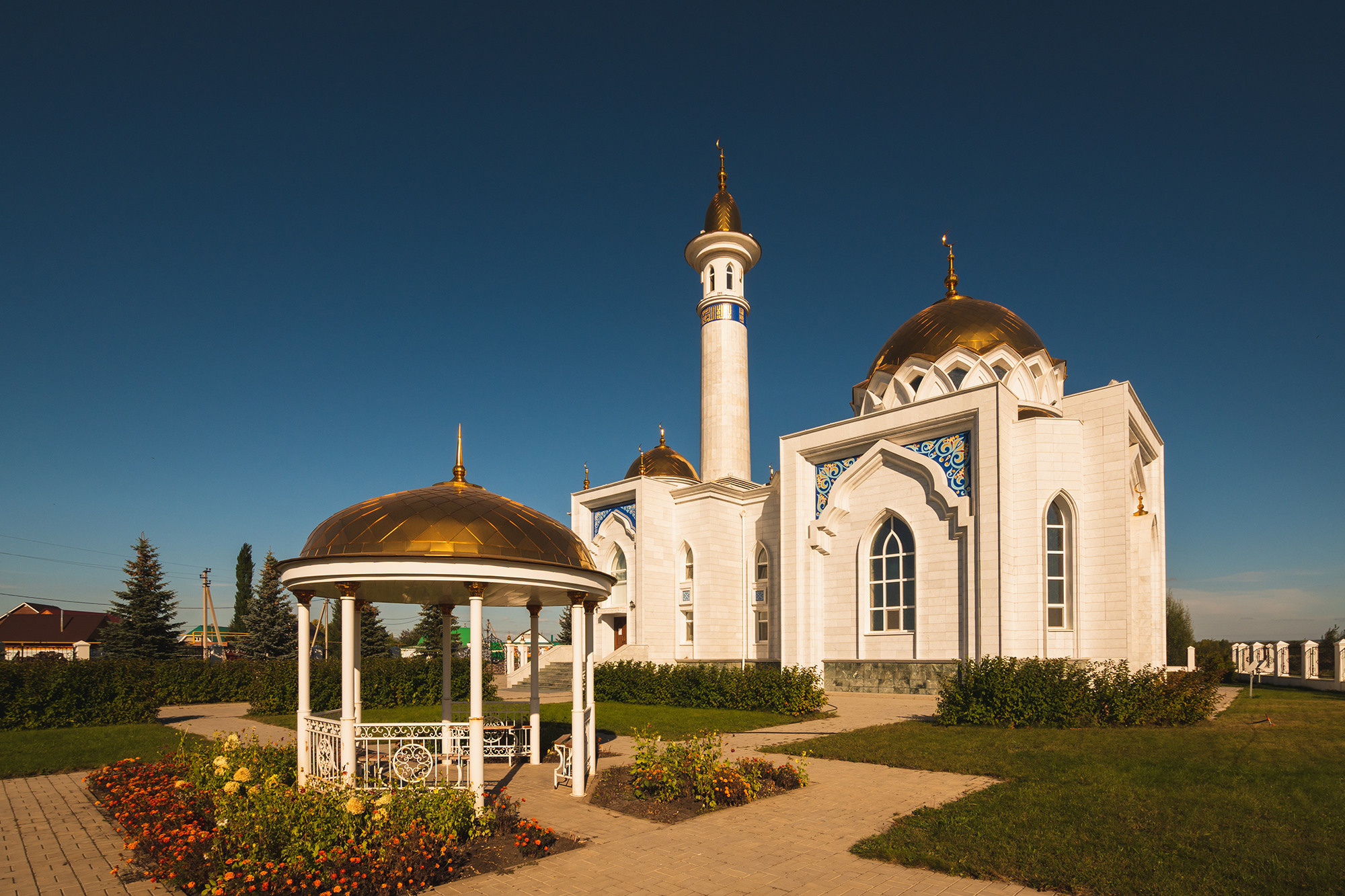 Мечеть «Суфия», д. Кантюковка. Пейзажный фотограф Руслан Лукманов