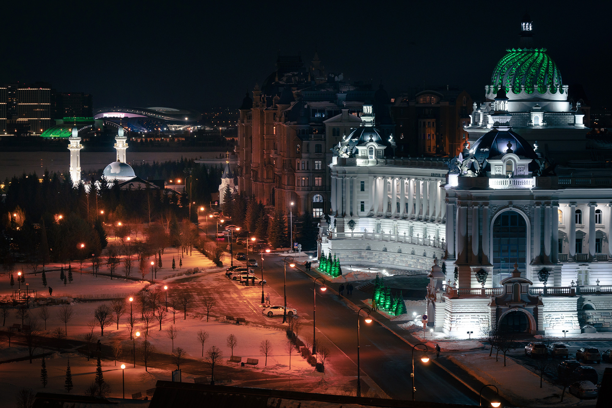 Ночная Казань. Пейзажный фотограф Руслан Лукманов