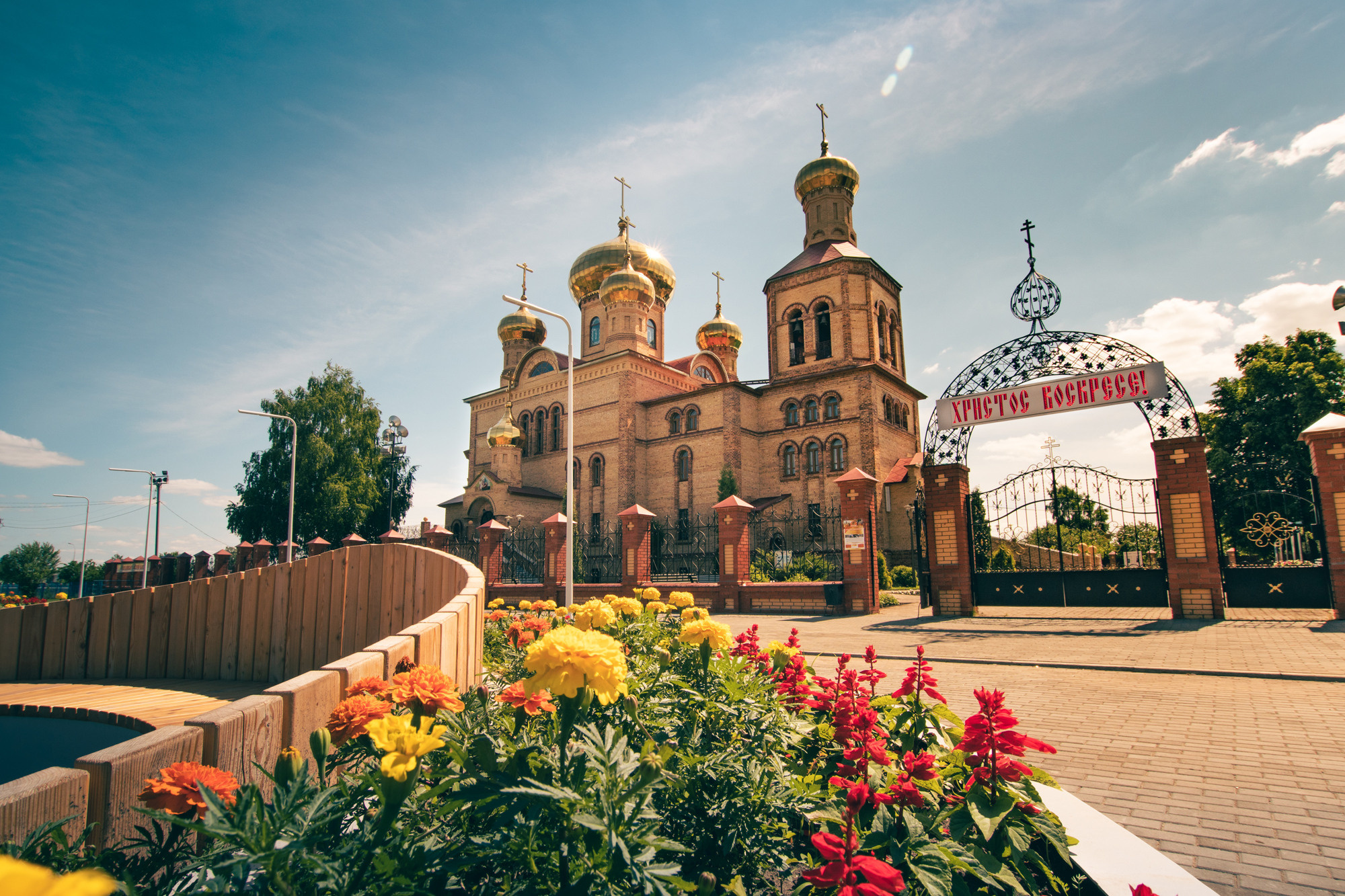 Церковь Воскресения Христова, п. г. т. Алексеевское. Пейзажный фотограф Руслан Лукманов