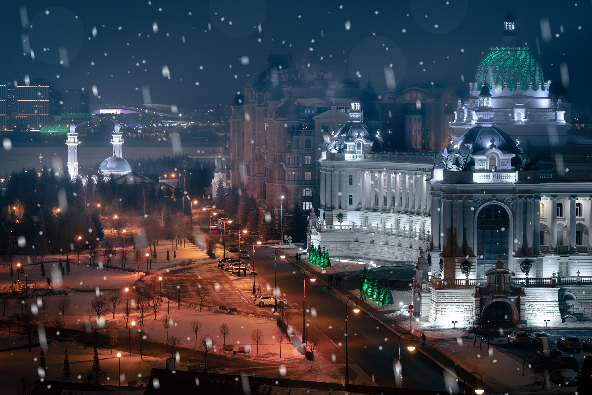 Ночная Казань. Пейзажный фотограф Руслан Лукманов