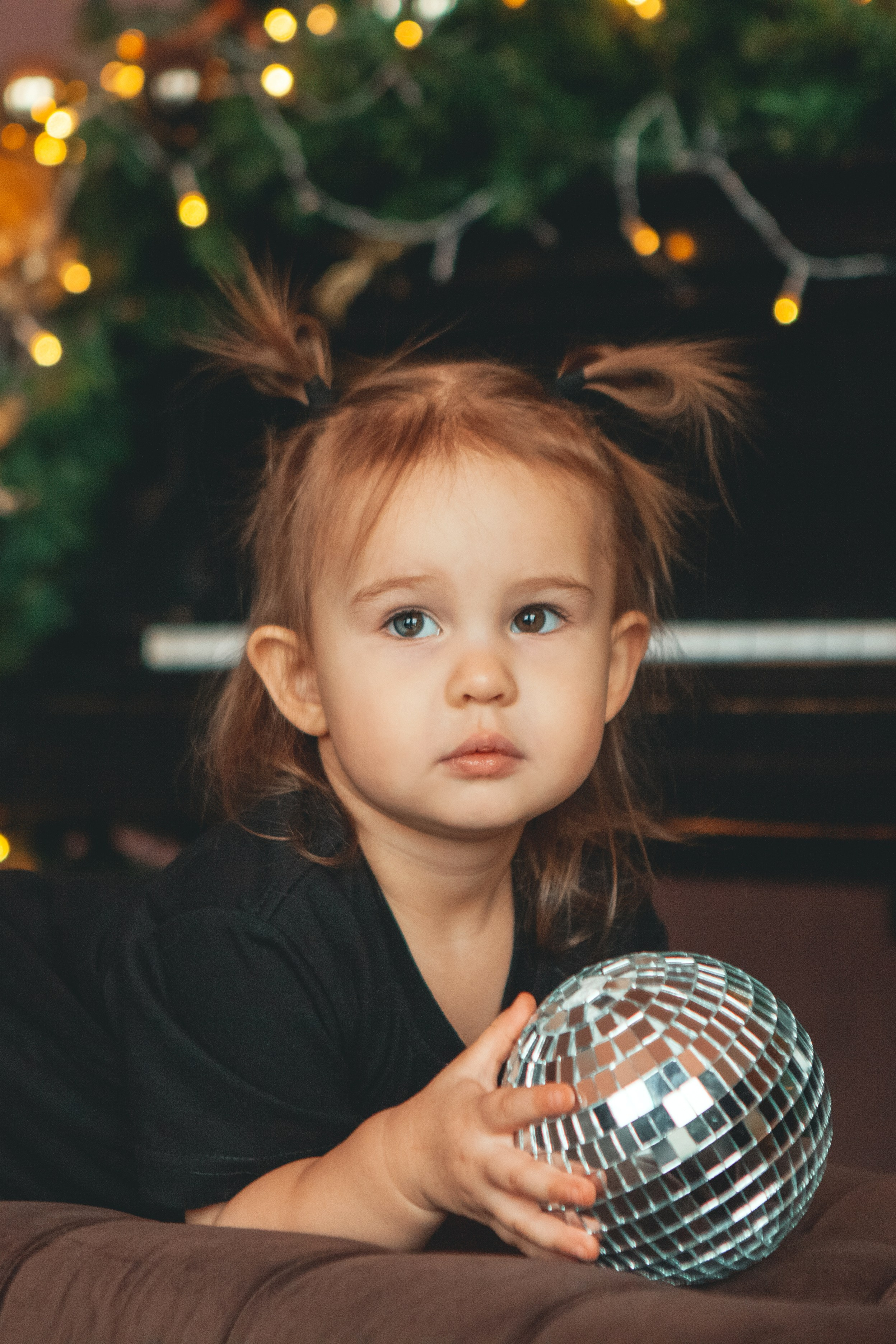 Новогодняя семейная фотосессия в студии. Фотограф Ольга Ефремова