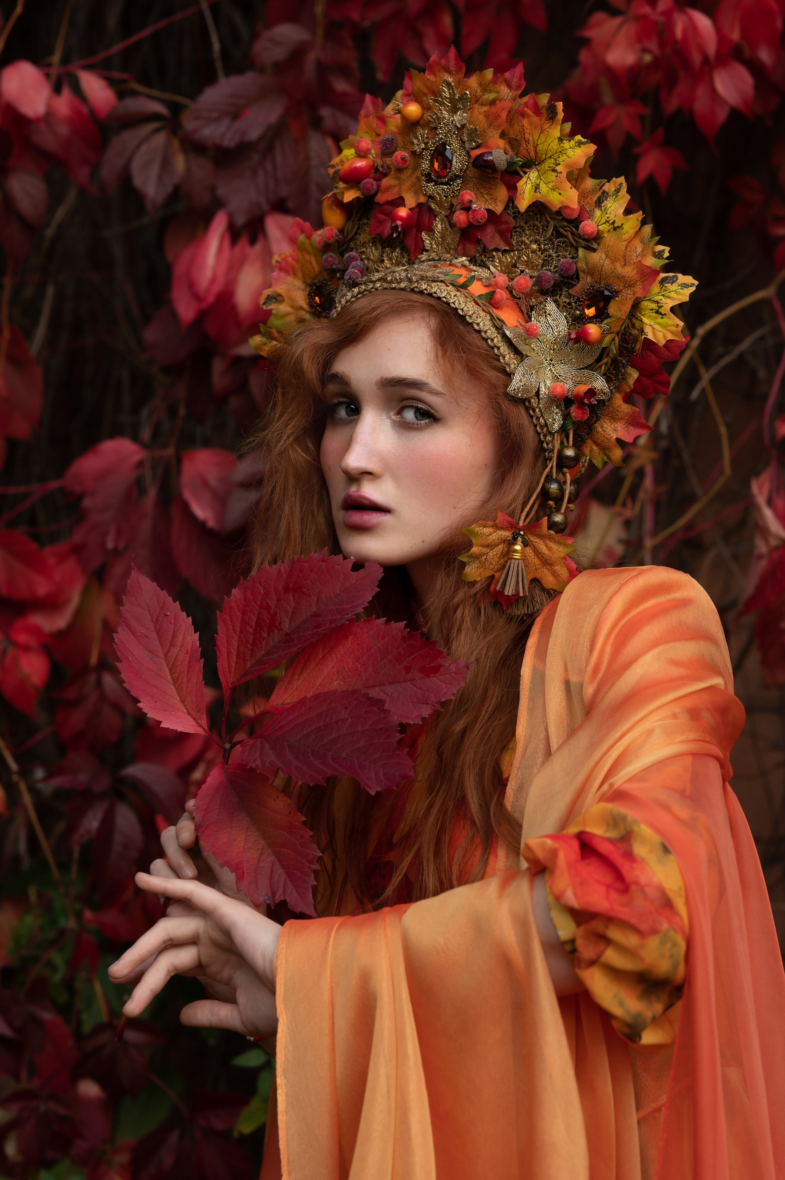 Осень. Коммерческий фотограф Москва /Дубай, эксклюзивные фэшн фотосессии