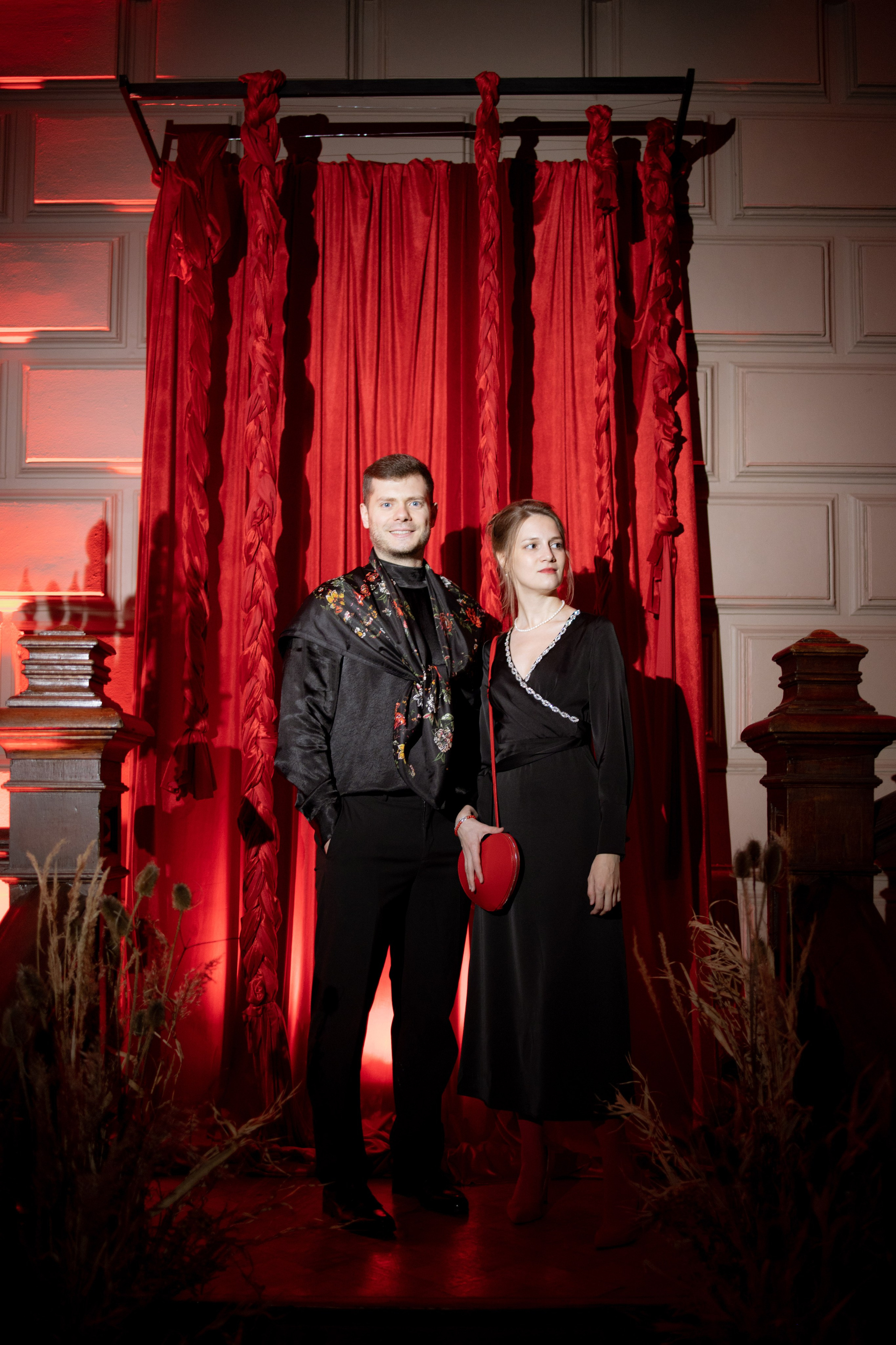 Новогодний корпоратив в фольклорном стиле. Особняк Лемана. Оформление свадеб, декор свадеб Вера Маркова, Москва