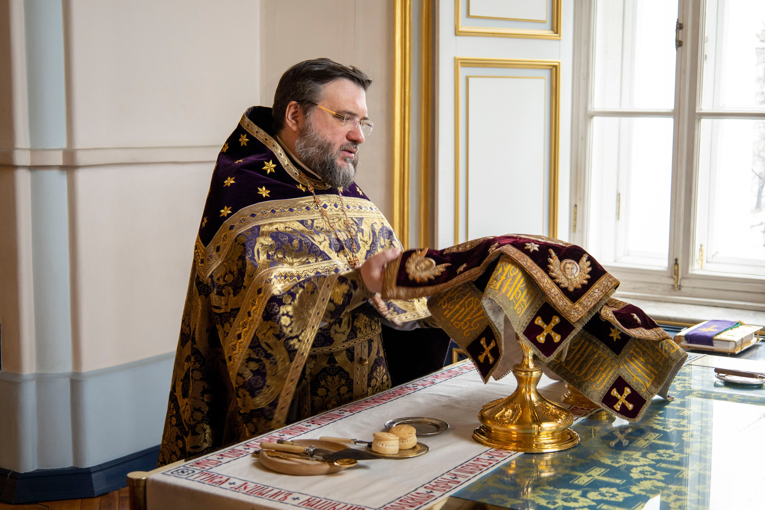 ВЕЛИКИЙ ЧЕТВЕРГ. ВОСПОМИНАНИЕ ТАЙНОЙ ВЕЧЕРИ. НИКОЛО-БОГОЯВЛЕНСКИЙ МОРСКОЙ СОБОР