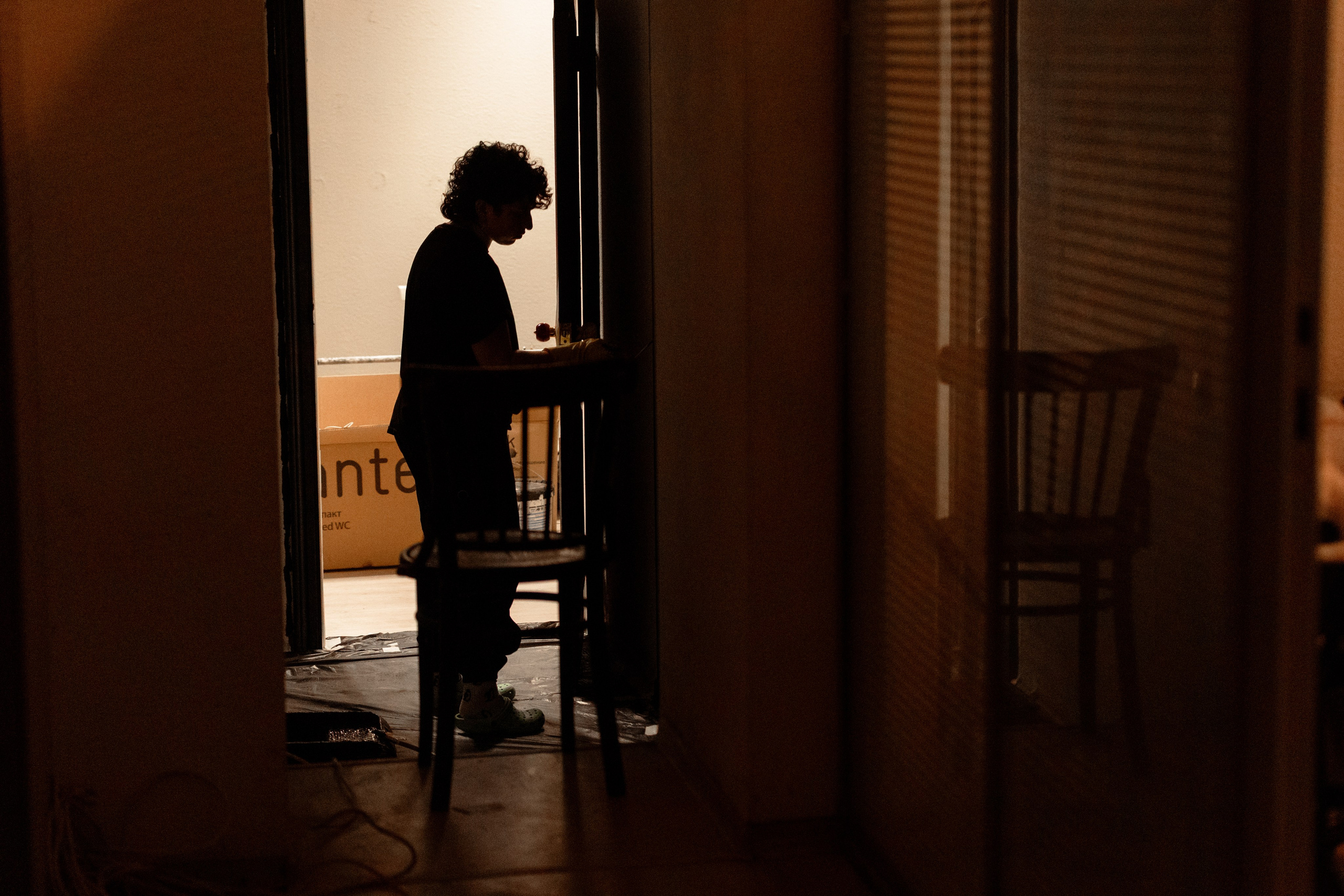 Театр «Человек в кубе». Репетиции в ремонте. Фотограф в Ростов-на-Дону Виктория Савчук