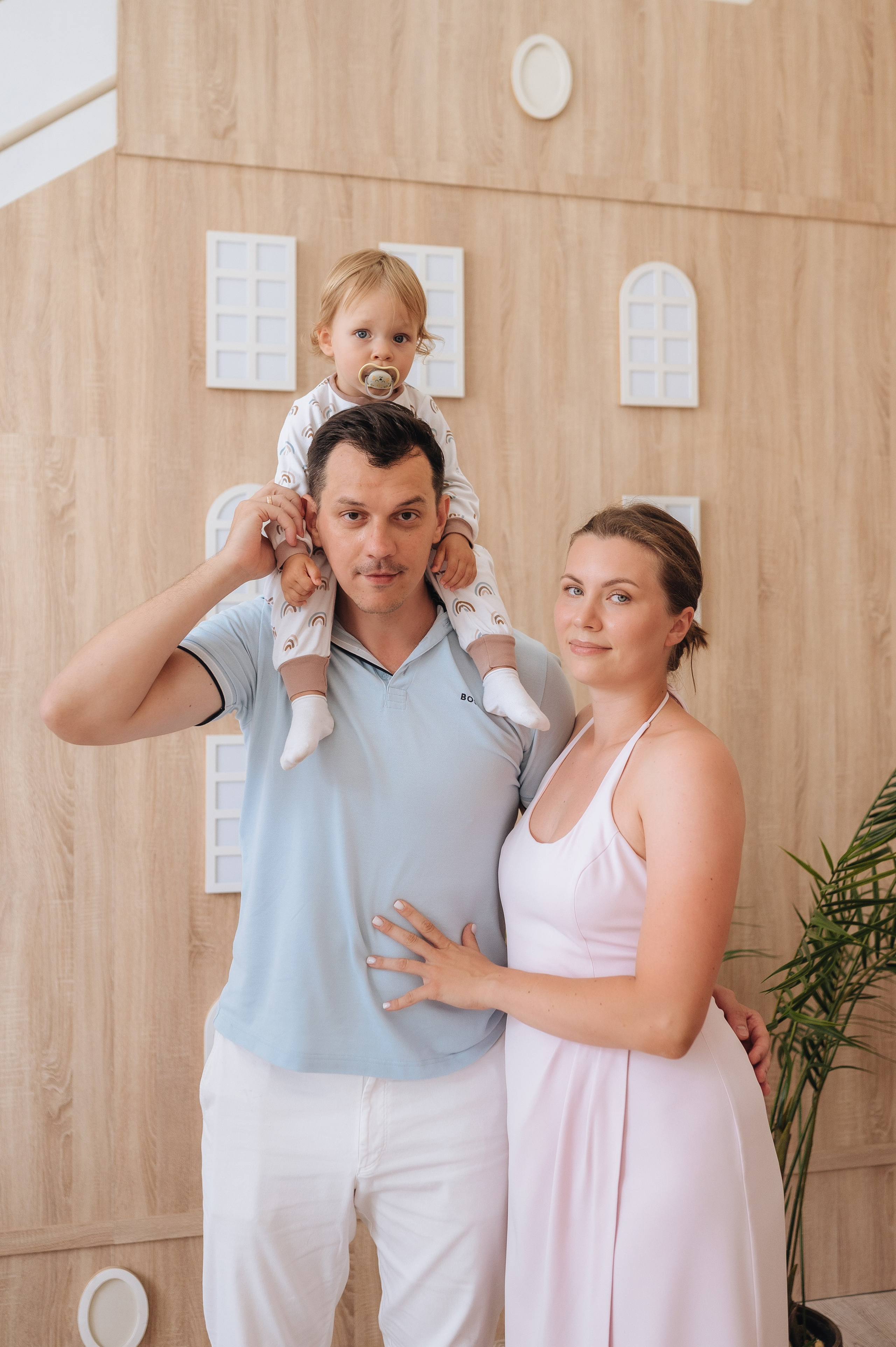 Семейная фотосессия Димы, Олеси и Насти. Фотограф в Москве и Московской области Таня Яблочкина