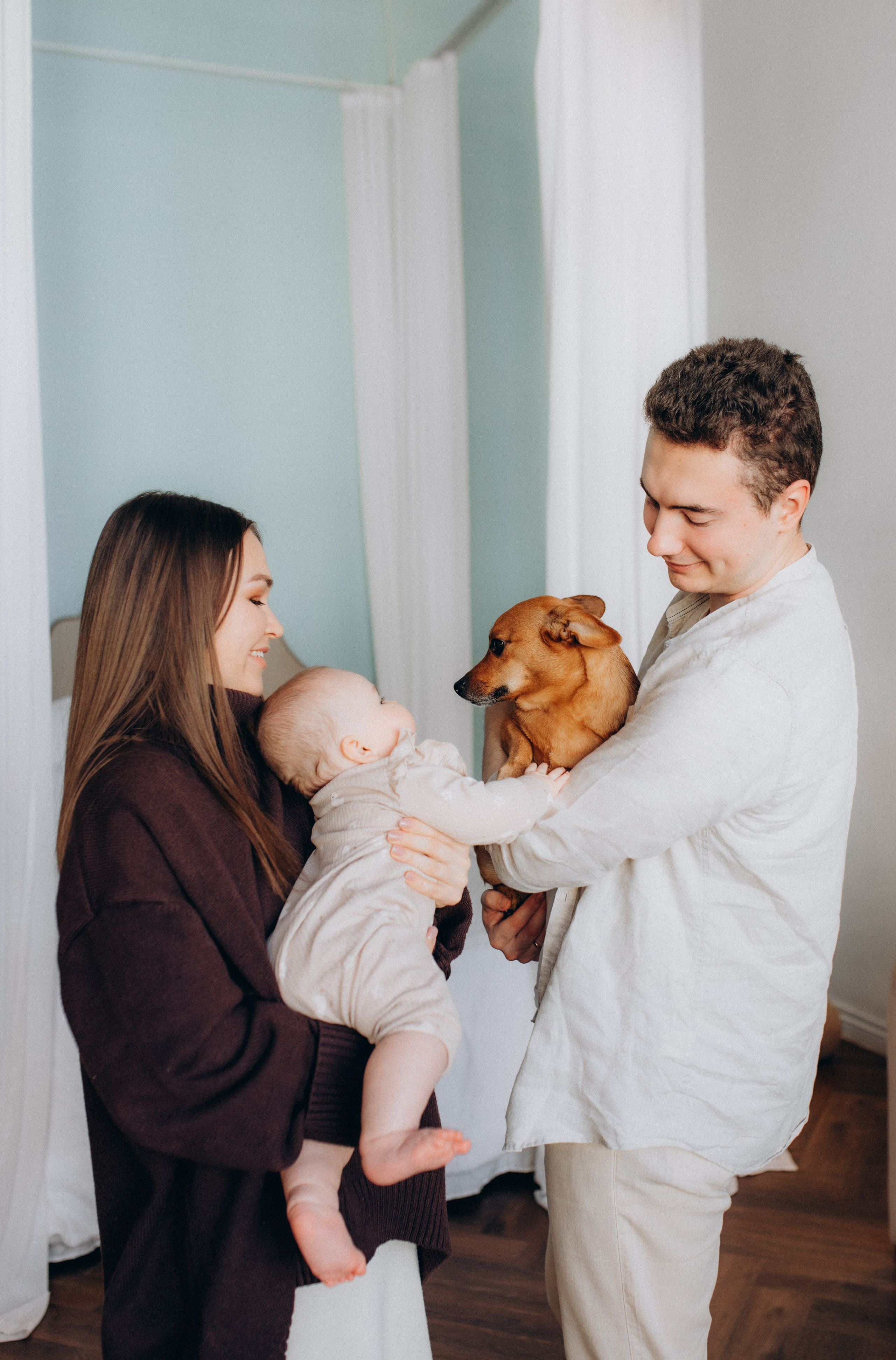 Малышке Милене полгода. Фотограф Винокурова Кристина в Санкт-Петербурге