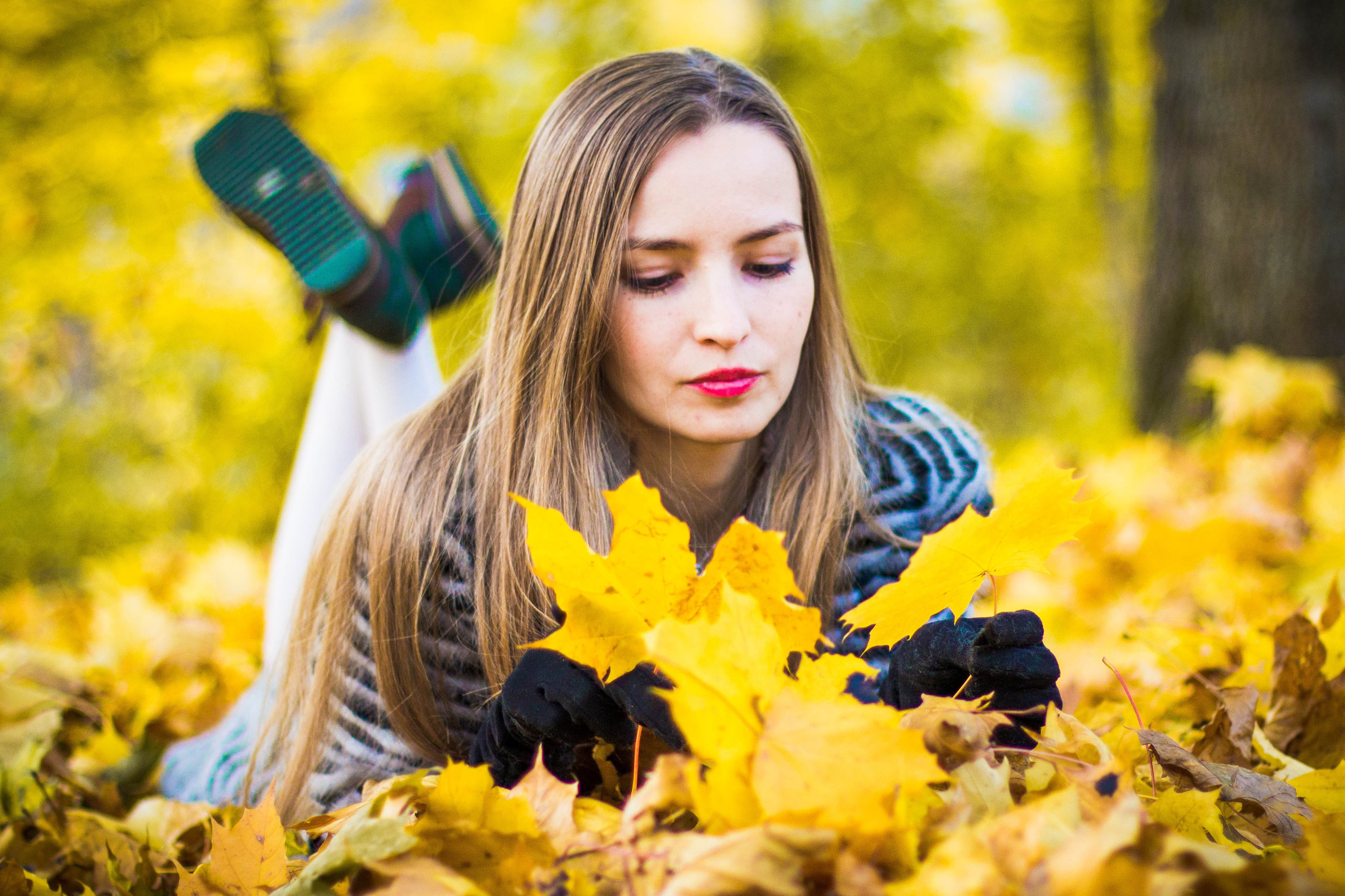 Прогулка осень Ховрино. Фотограф Москва Дылыкова Долгар