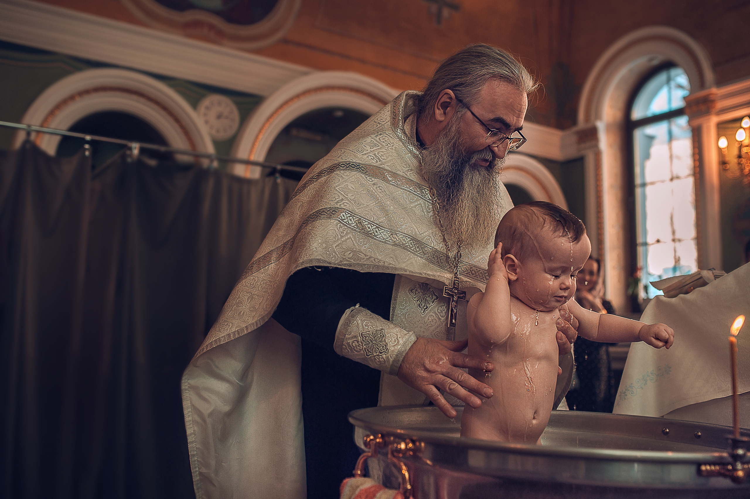 Таинство крещения. Фотограф на Крещение