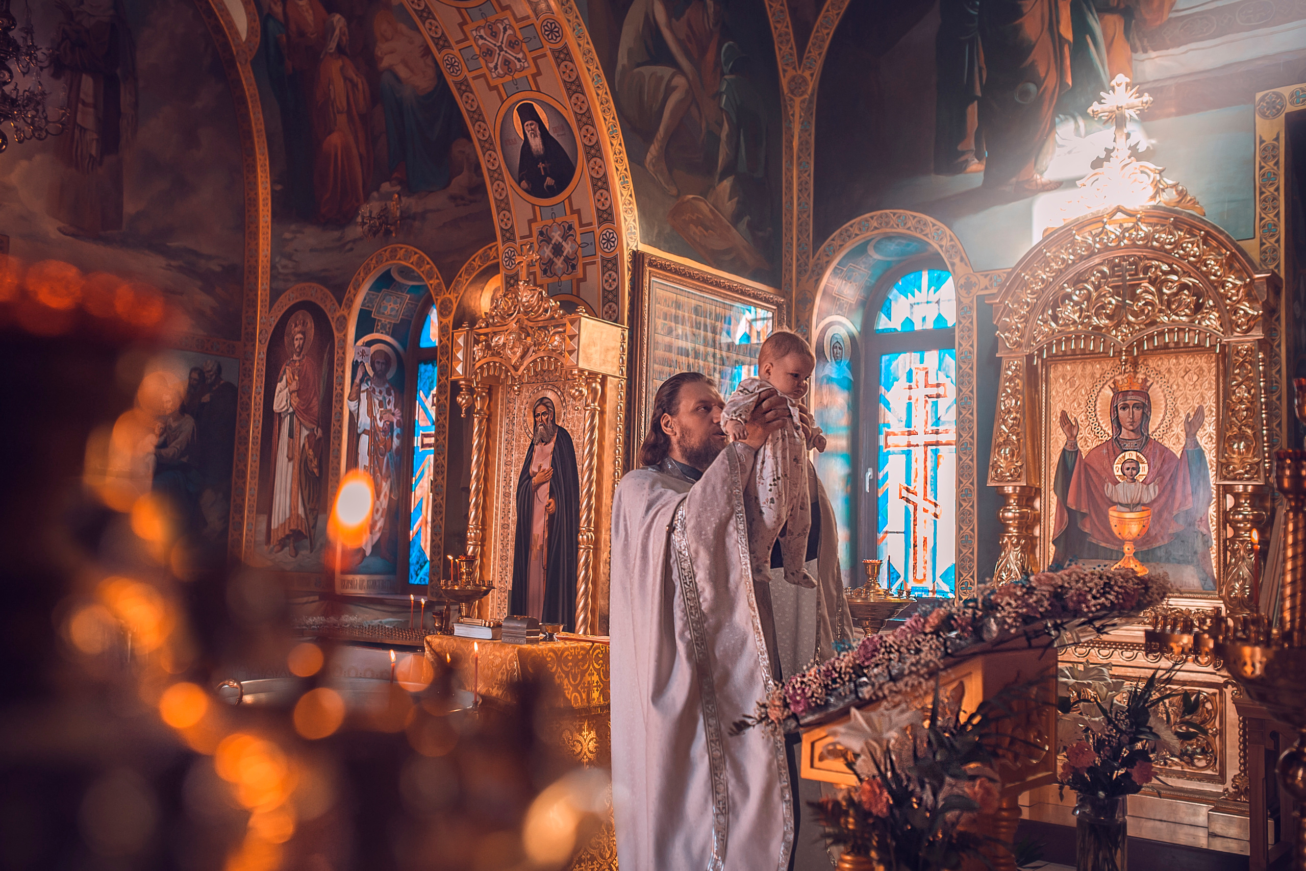 Таинство крещения. Фотограф на Крещение