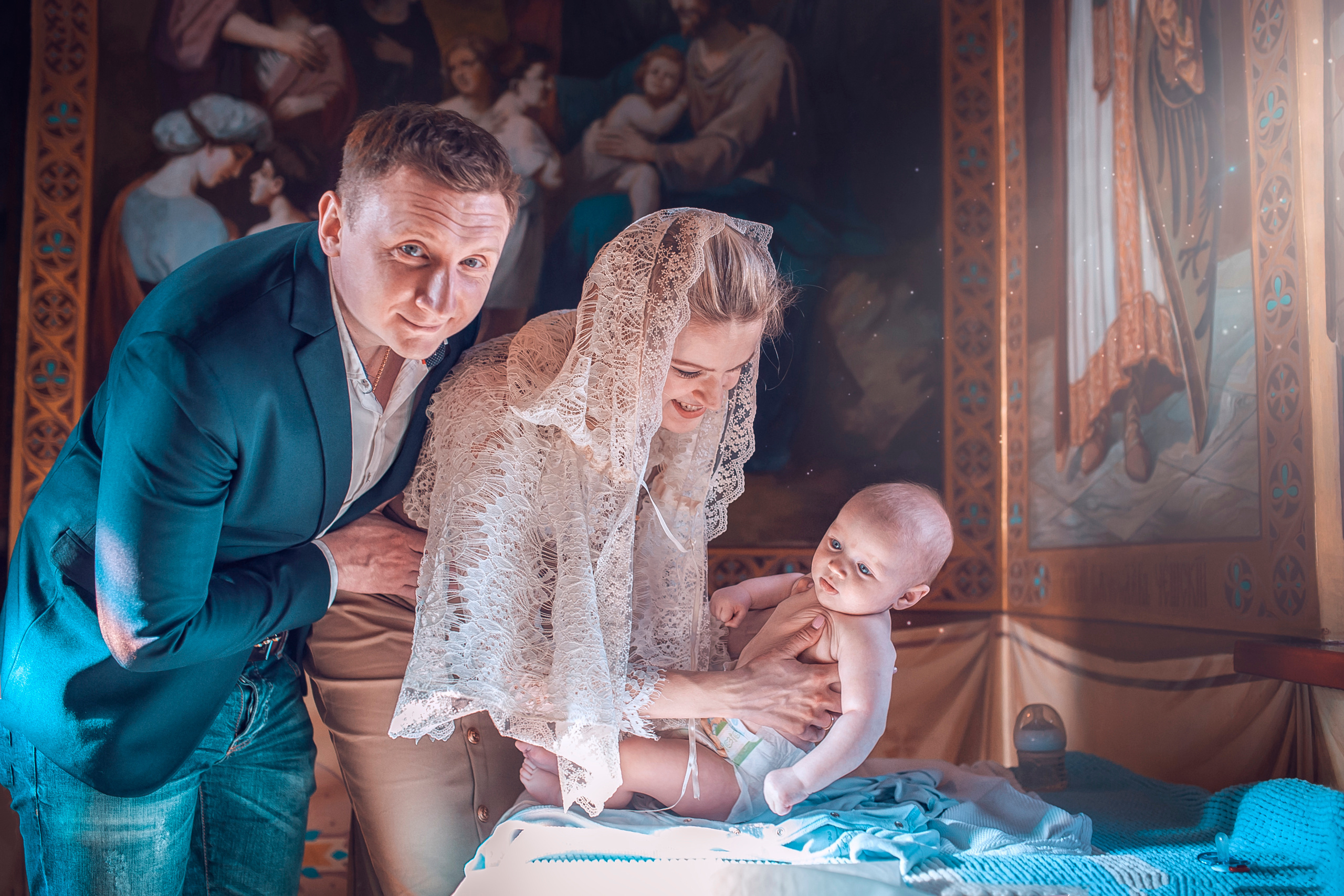 Таинство крещения. Фотограф на Крещение