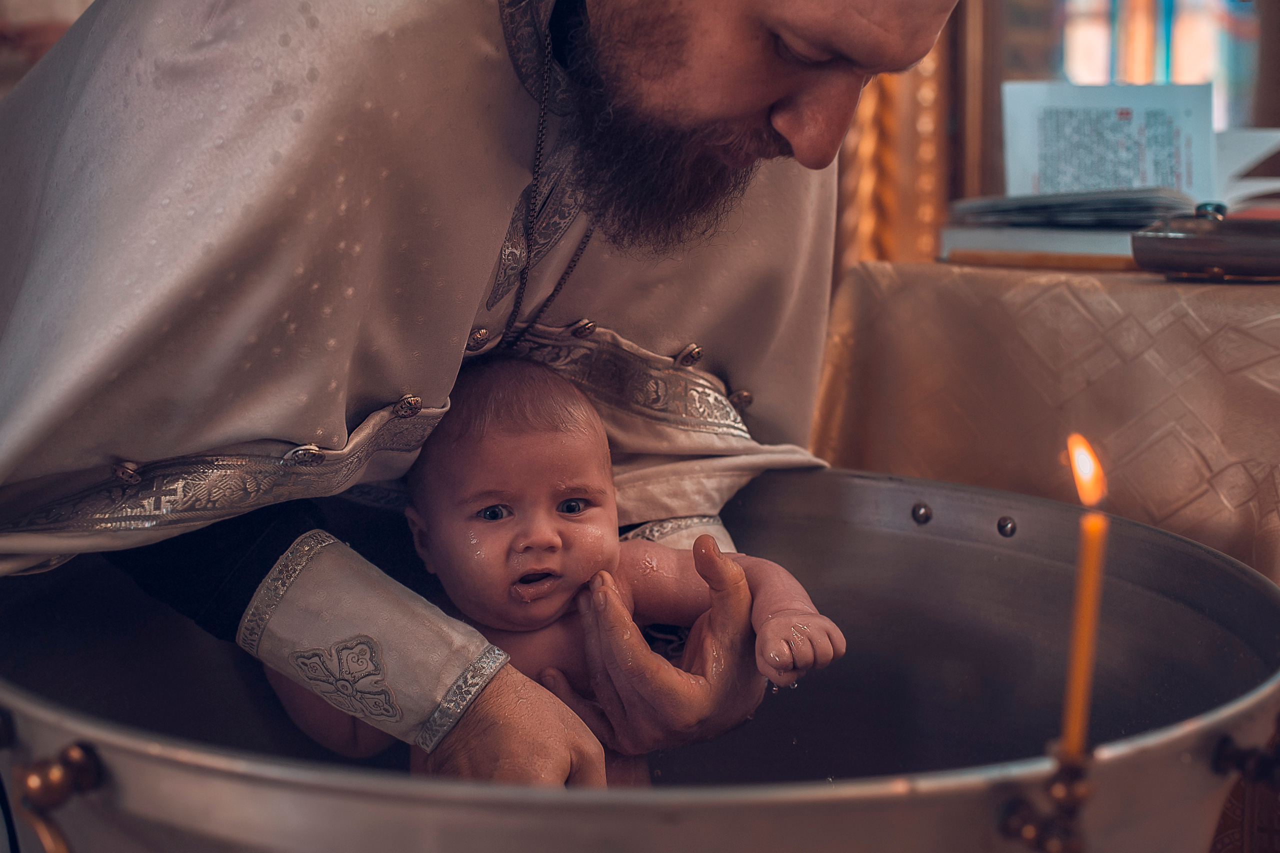 Таинство крещения. Фотограф на Крещение