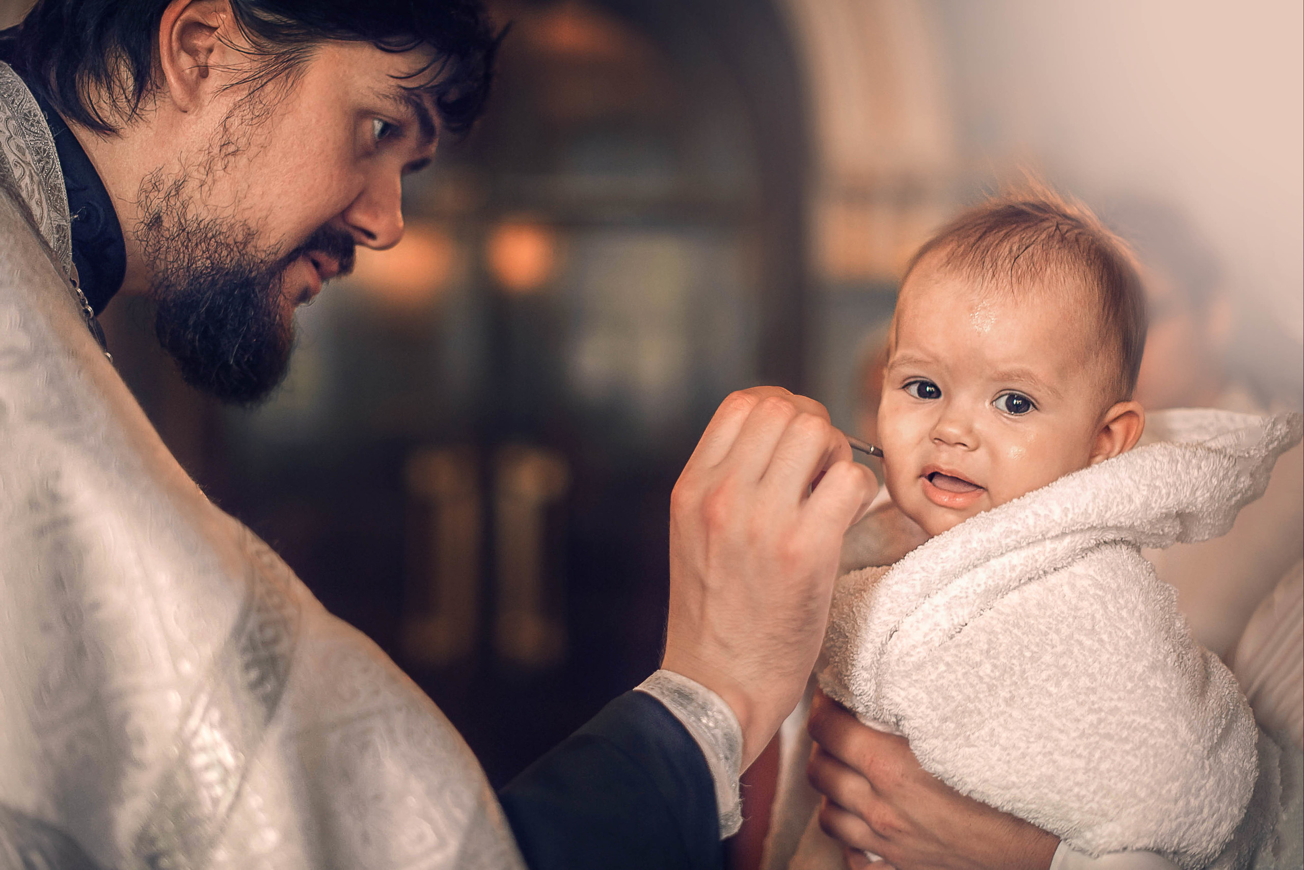 Таинство крещения. Фотограф на Крещение