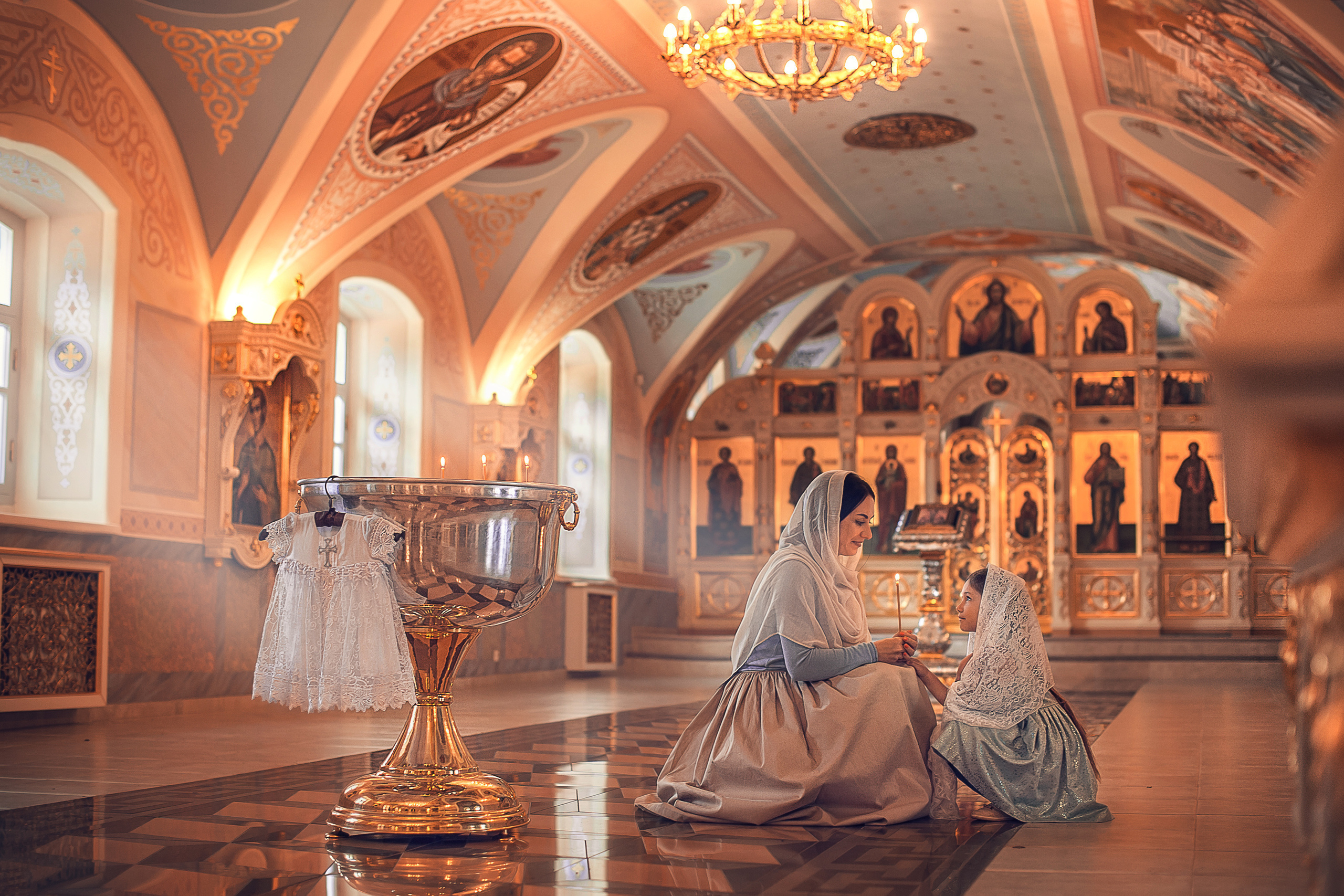 Таинство крещения. Фотограф на Крещение