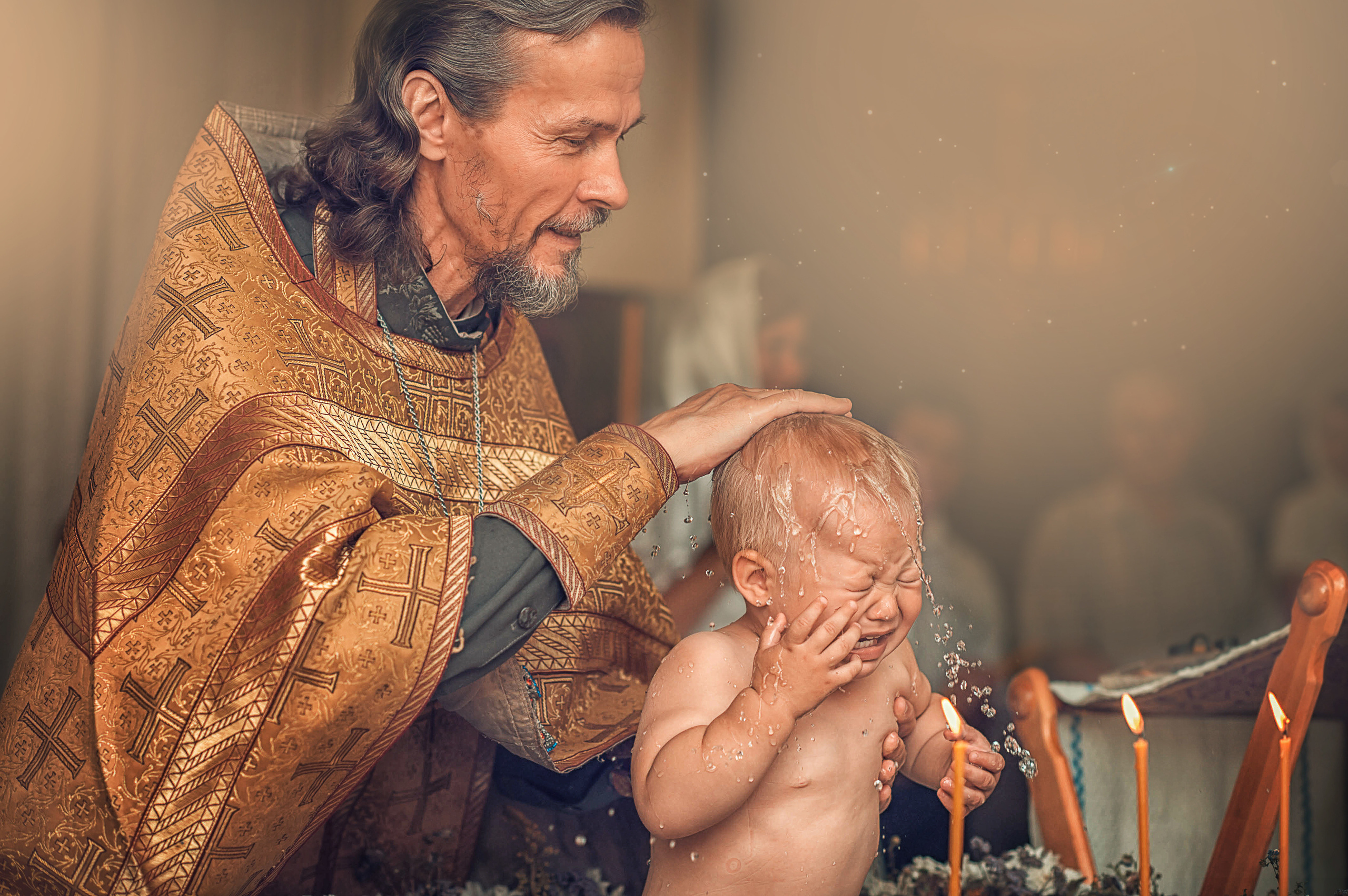 Таинство крещения. Фотограф на Крещение