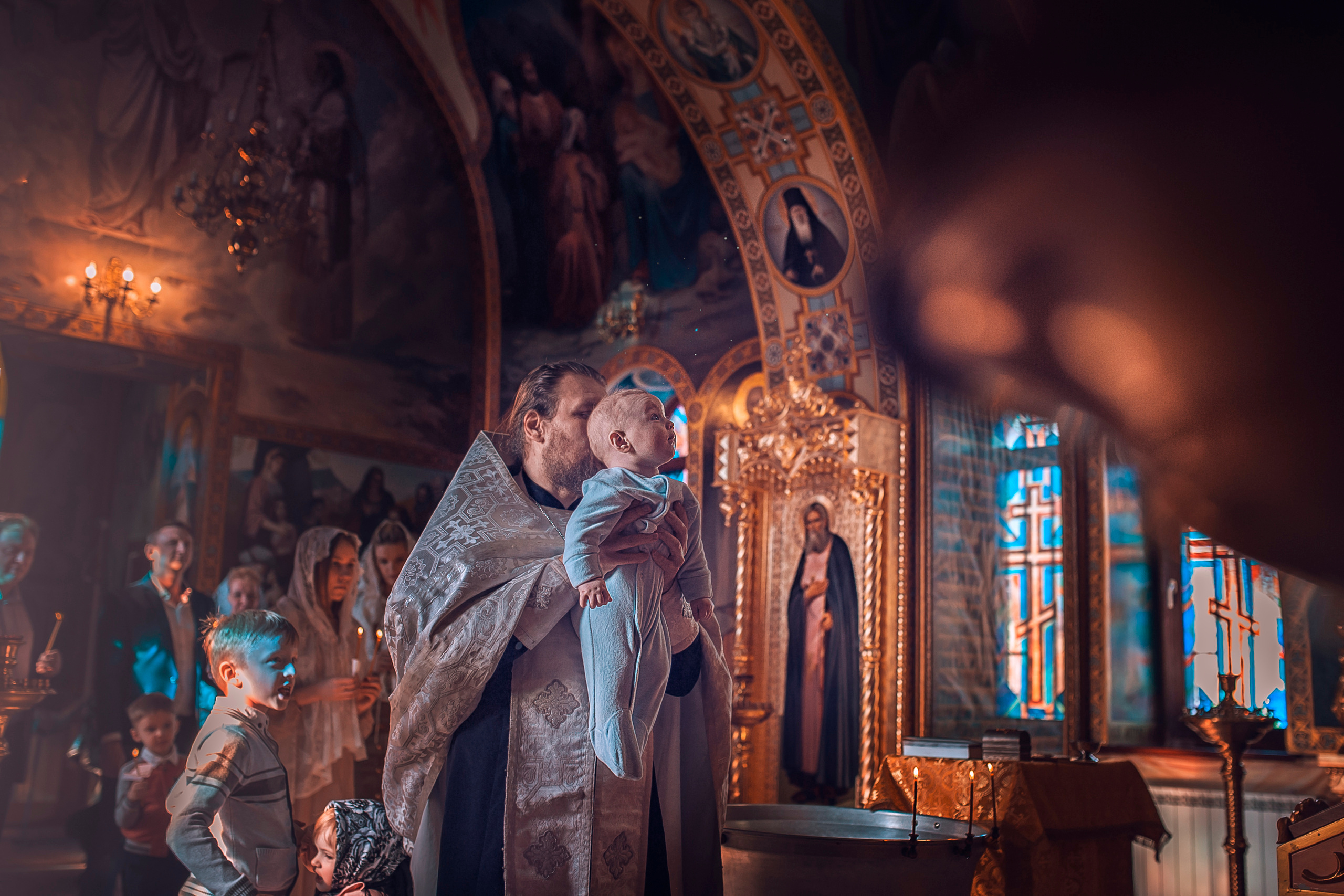 Таинство крещения. Фотограф на Крещение