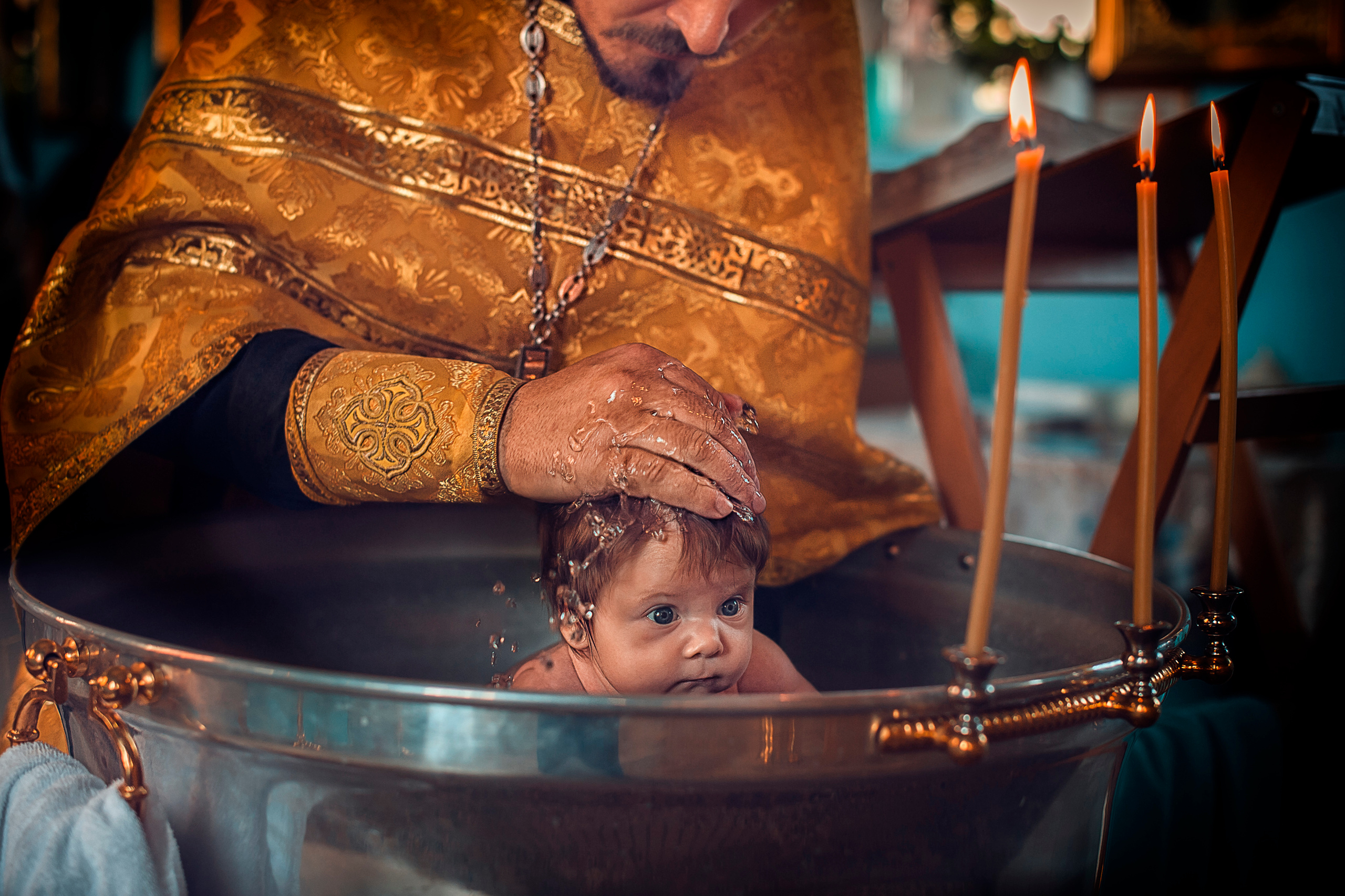 Таинство крещения. Фотограф на Крещение