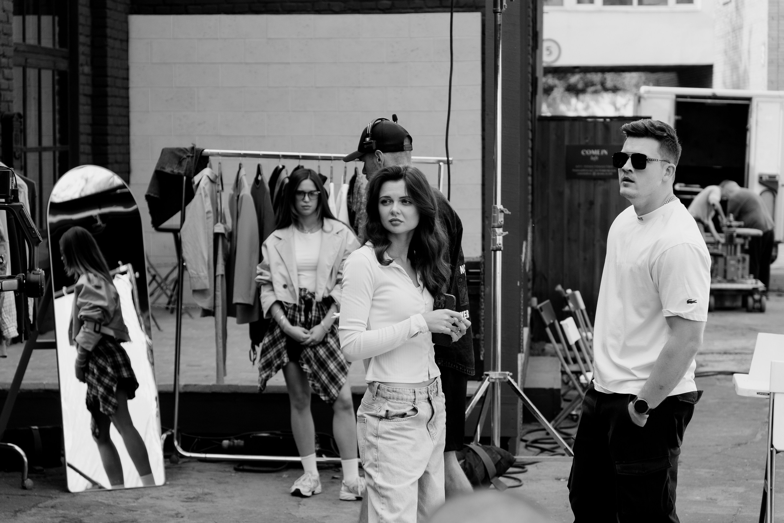 Съемки клипа. Портретный фотограф в Санкт-Петербурге Филатов Максим