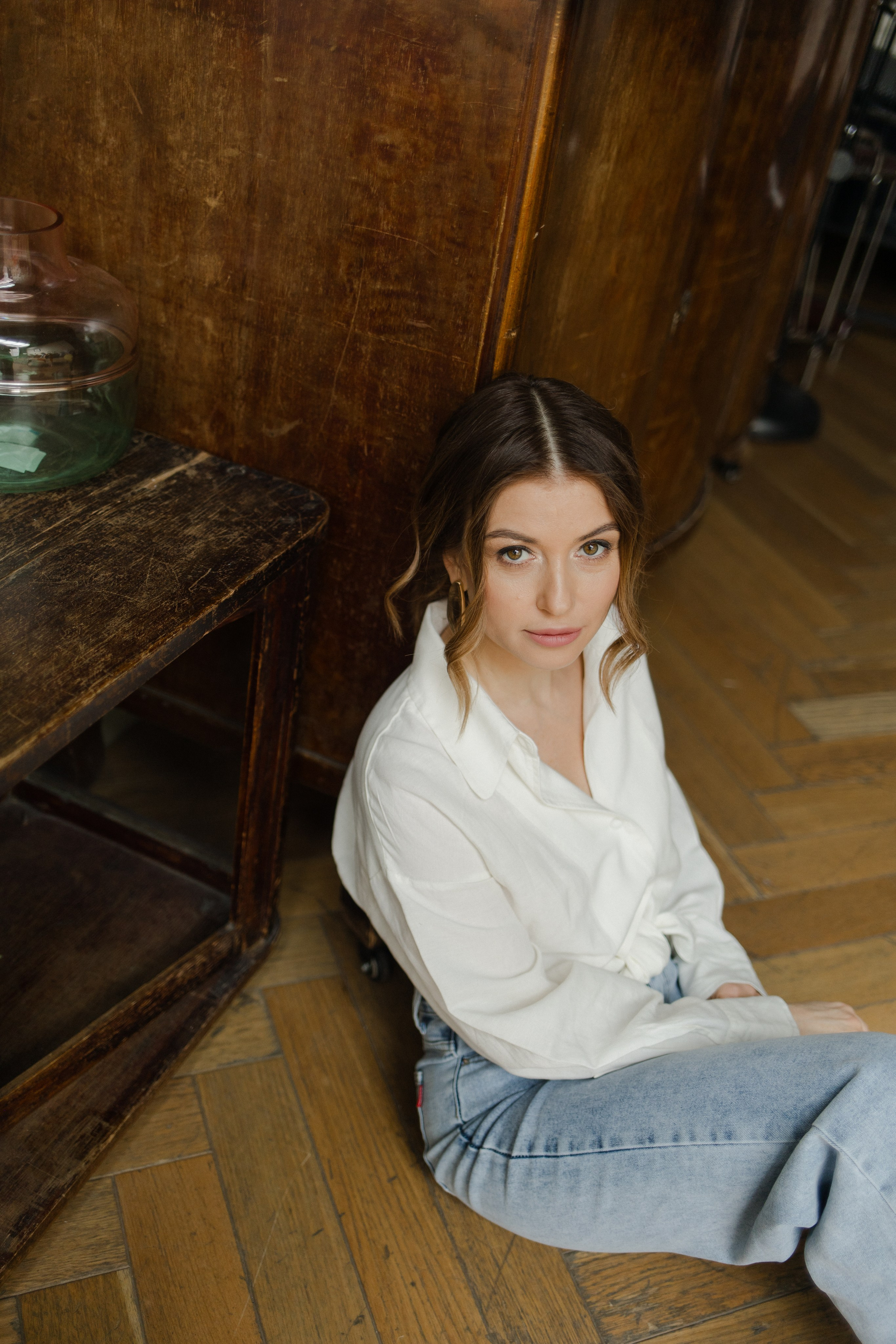 Катя с семьей. Семейный и детский фотограф в Москве Кузьмина Мария