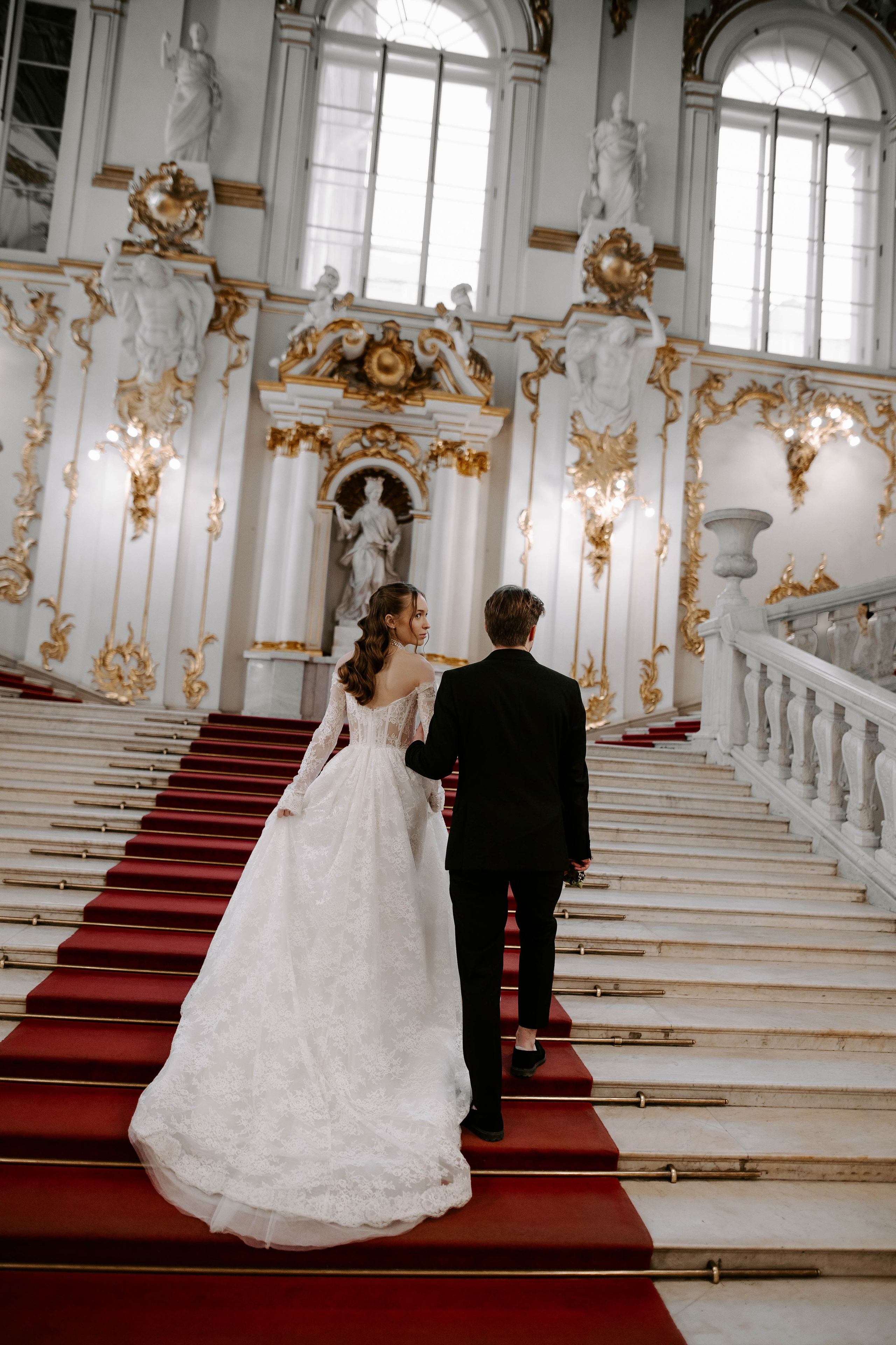 Ольга и Глеб / Эрмитаж. Фотограф Veronika Potaseva