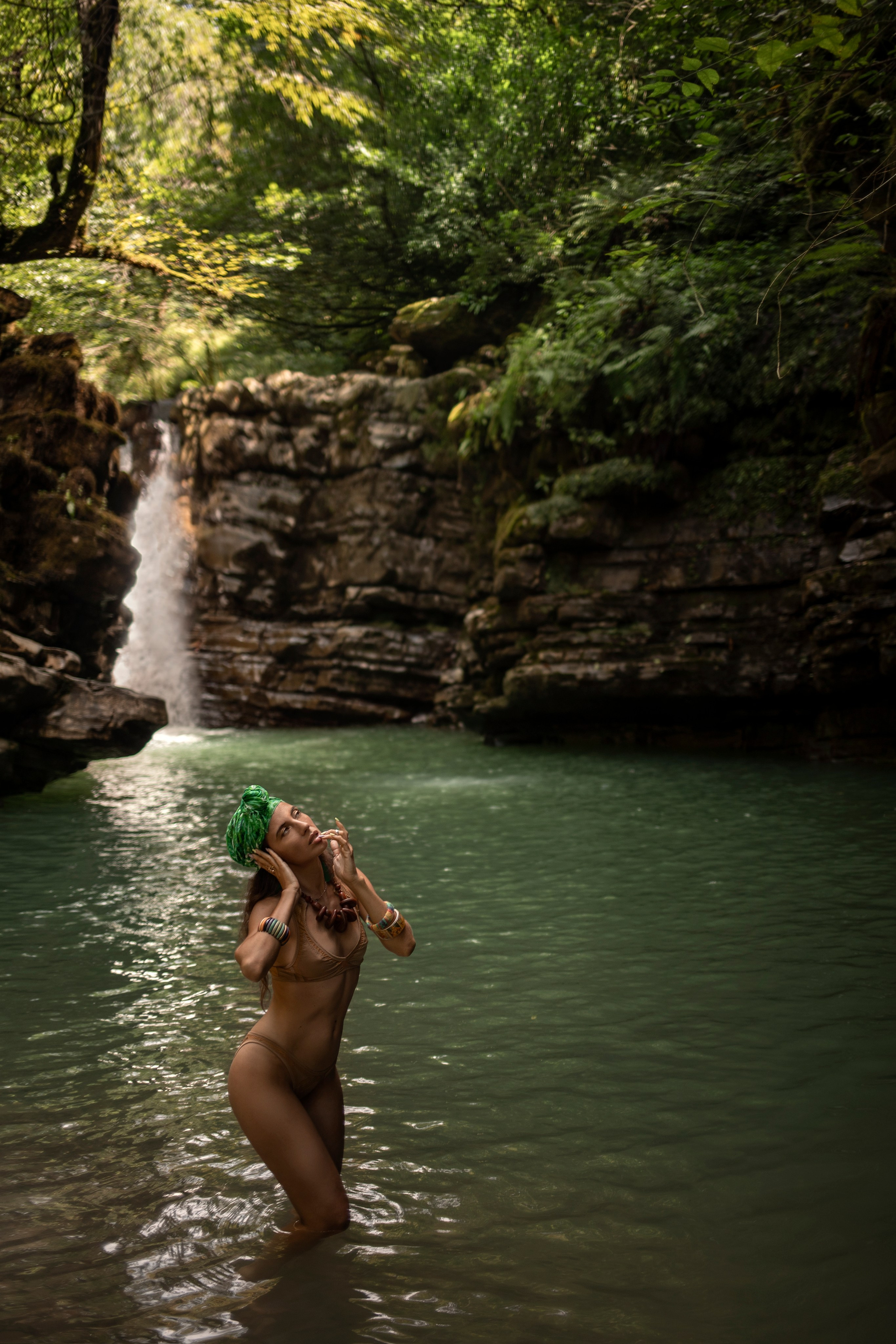 Водопады. Фотограф в городе Сочи