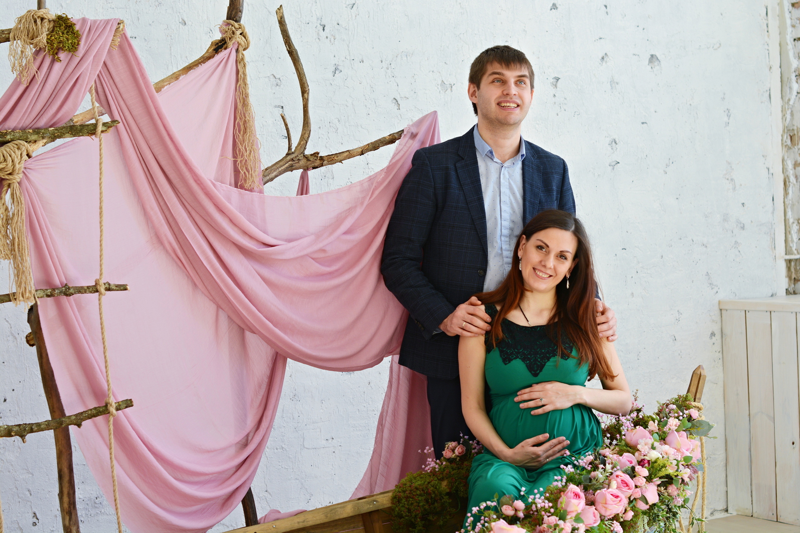 фотосессия в ожидании ростов