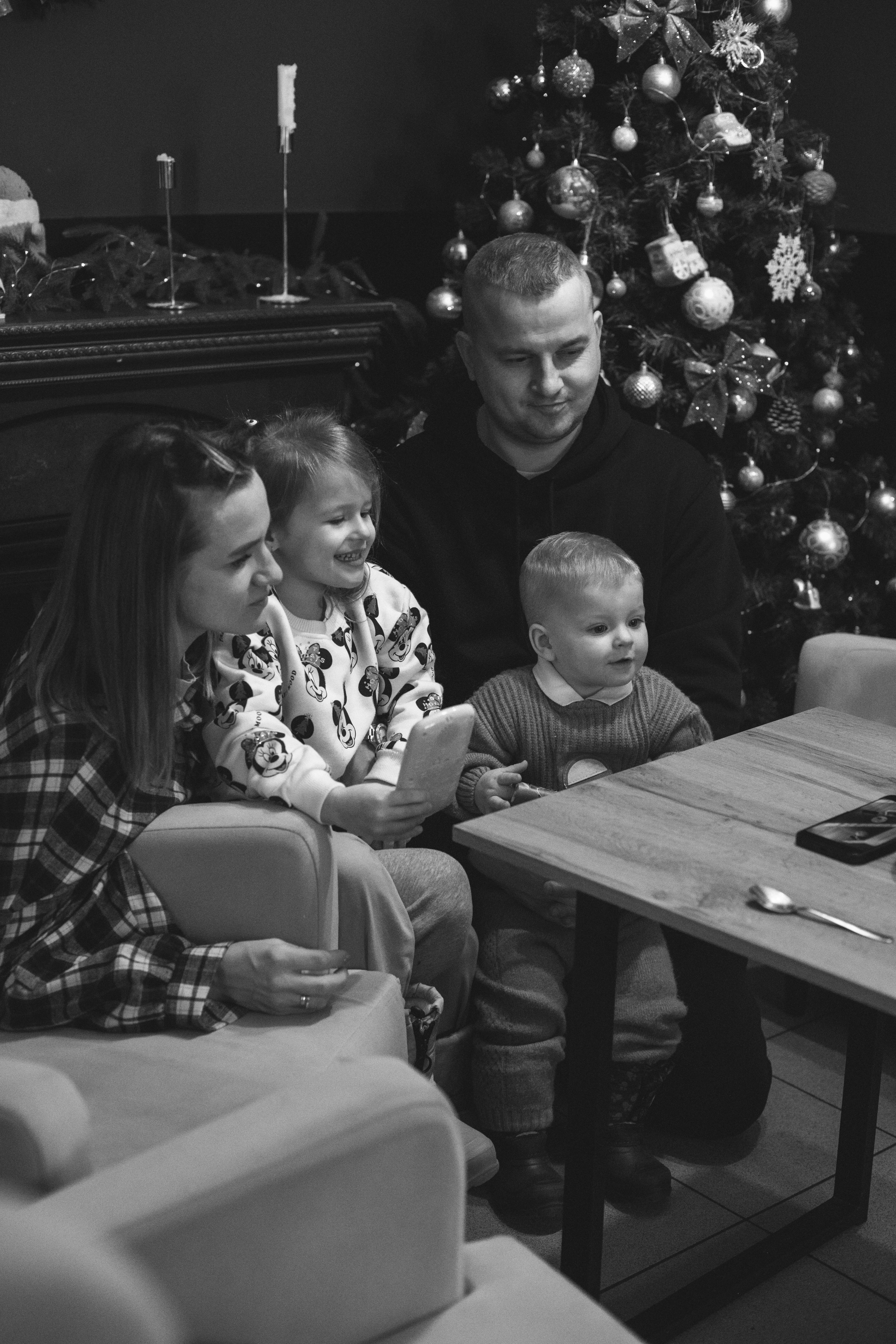 Семейное утро в кафе. Фотограф в Шатуре Оксана Осьмакова