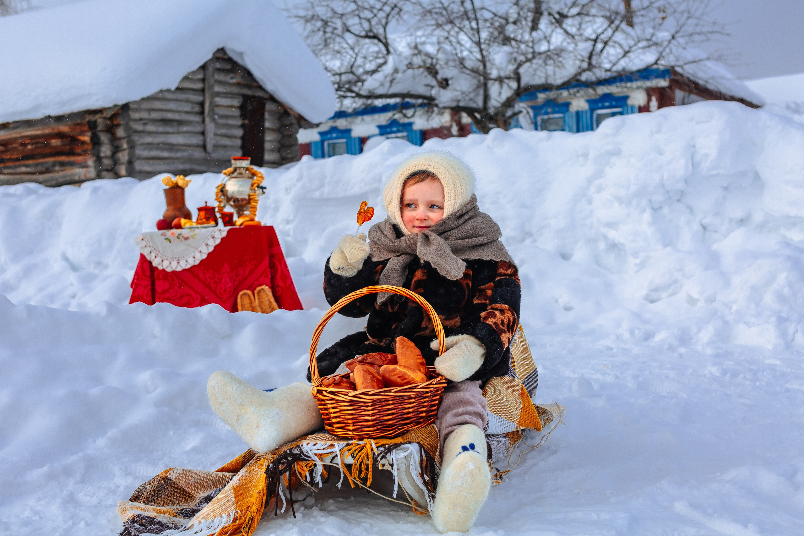 Русская зима. Семейный и свадебный фотограф в Бугуруслане Екатерина Ронжина