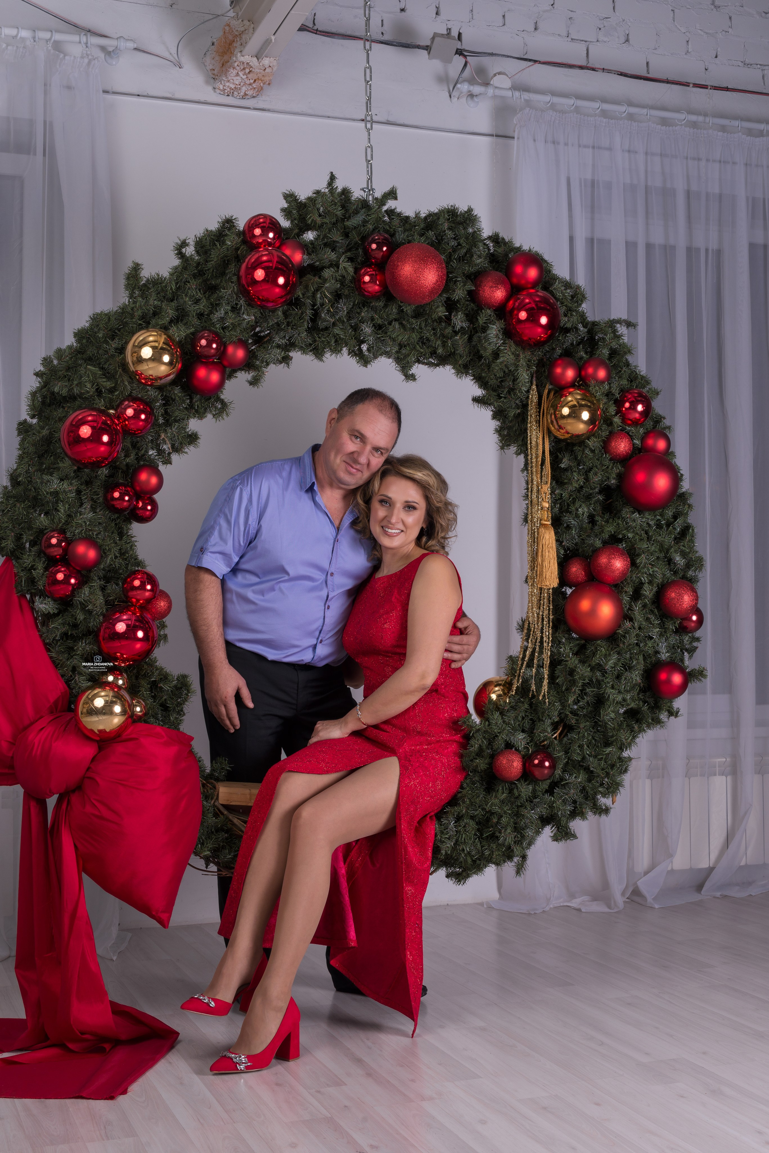 Фотограф Мария Жданова. Новогодняя семейная фотосъемка