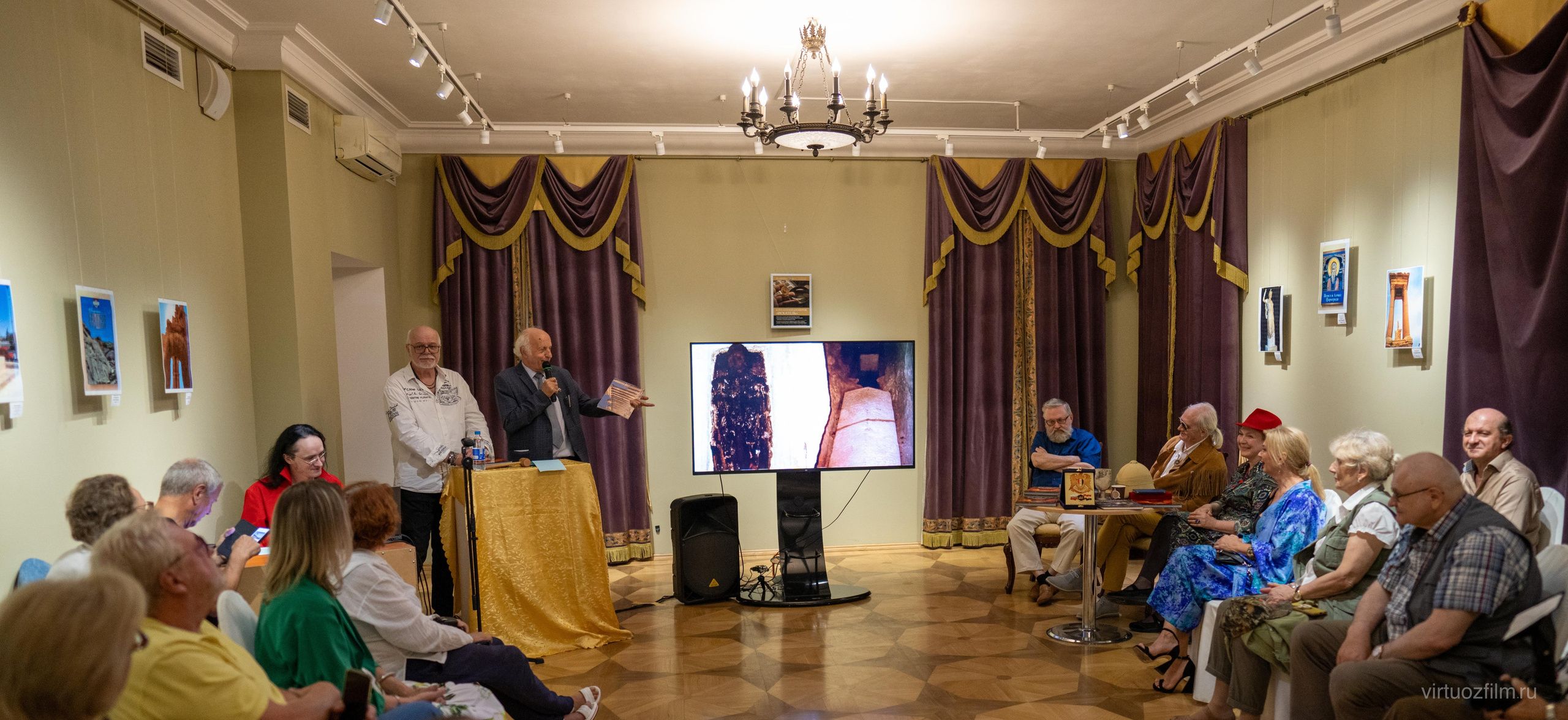 Встреча с писателем и путешественником Андрэ Ролланом