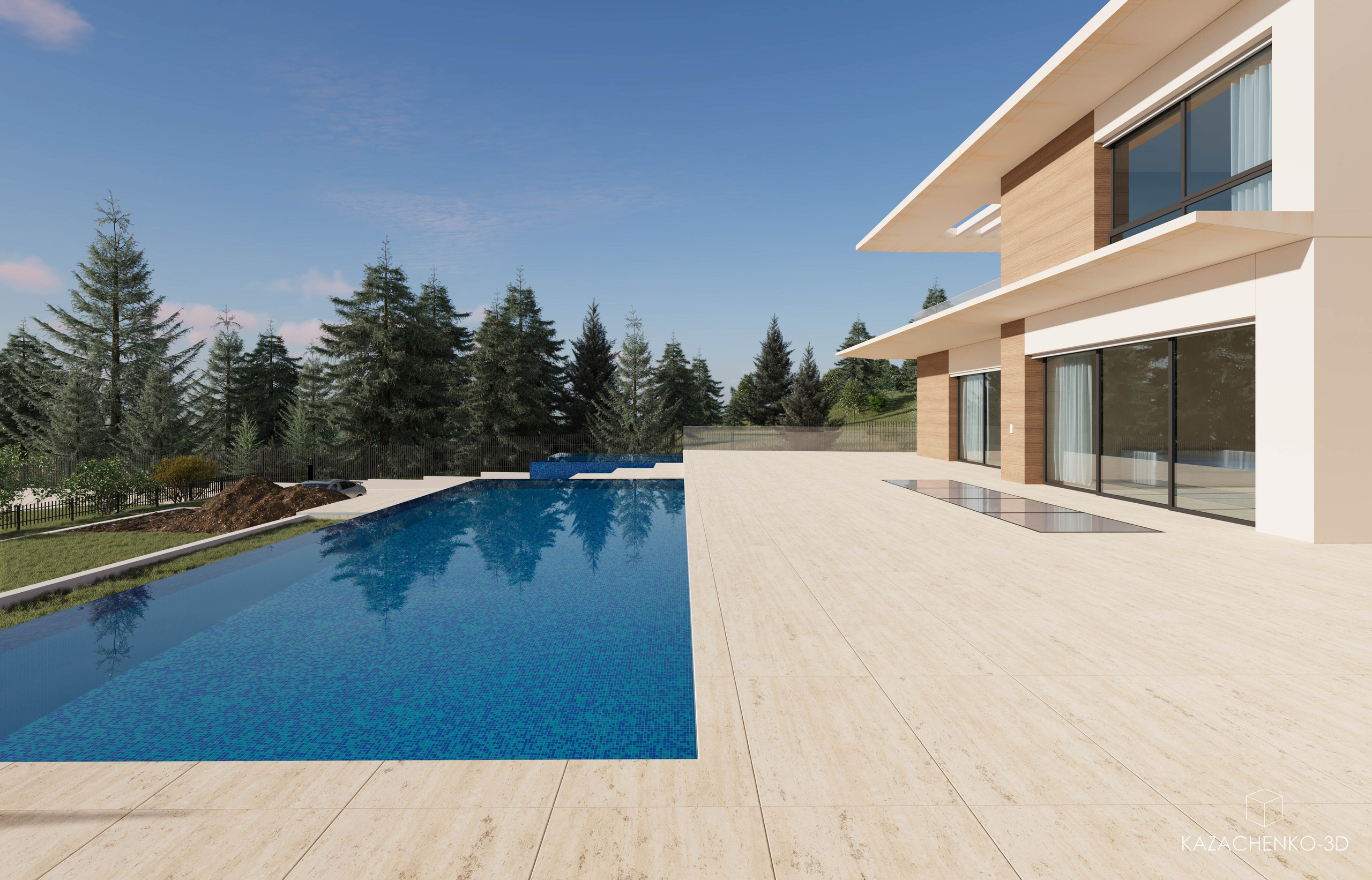 Визуализация экстерьера — Villa Air. 3D-визуализатор Роман Казаченко