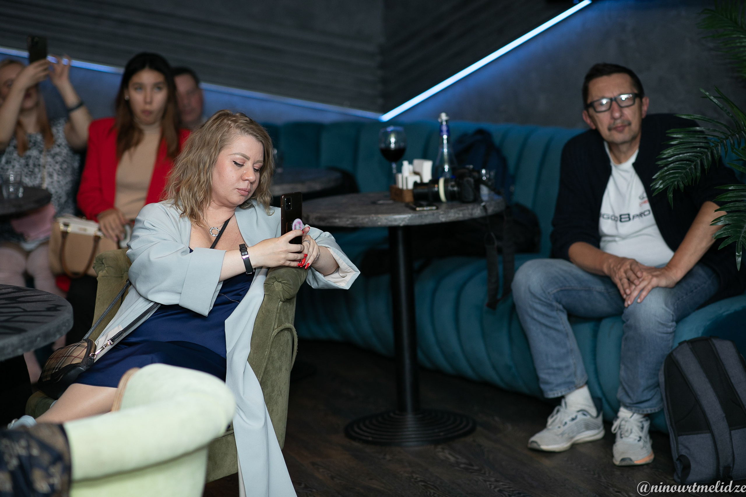 Пресс конференция Kevin Maccoy. Art photographer Nino