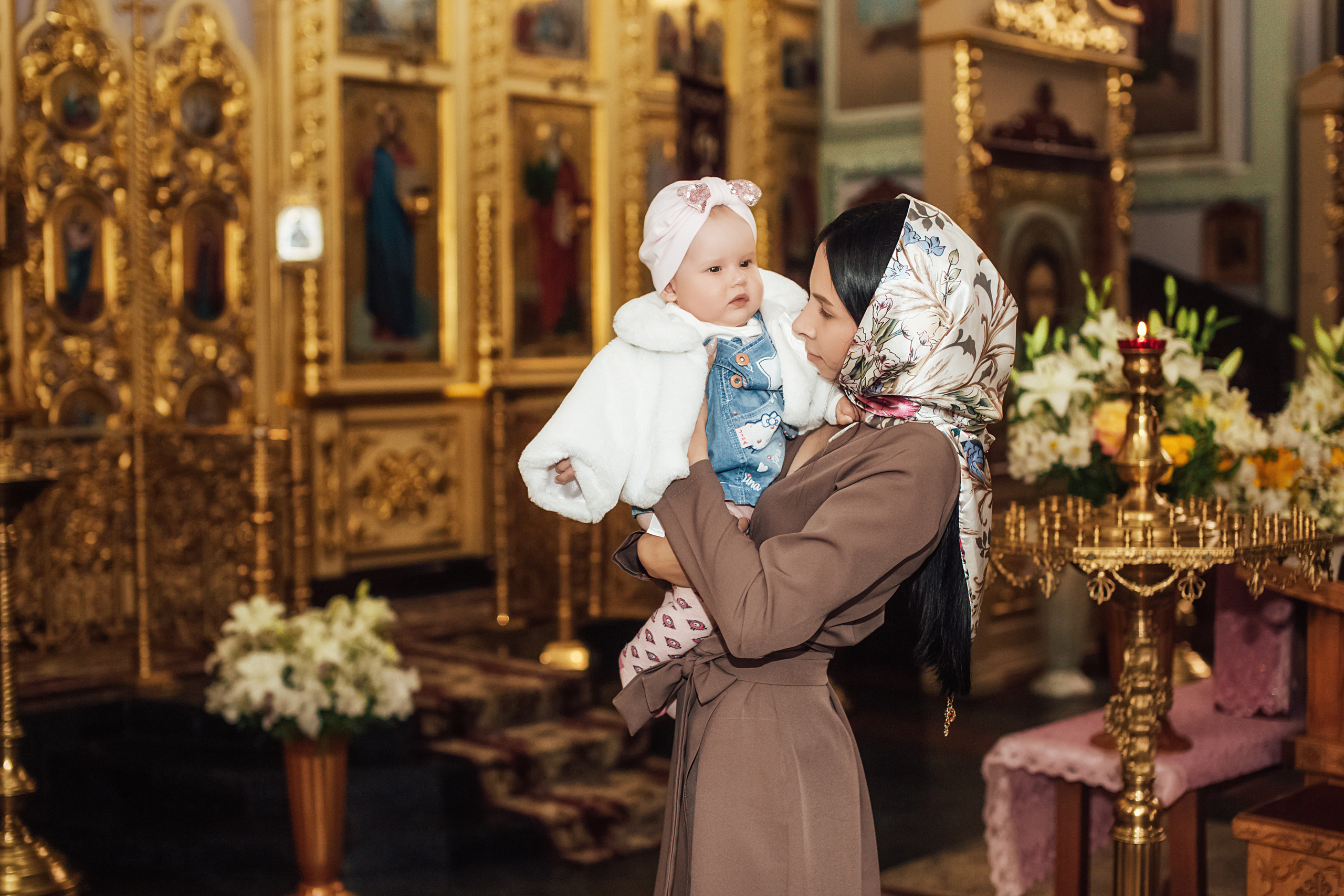 Таинство Крещения Евочки. Свадебный и семейный фотограф/видеограф в Краснодаре Наталья Осинская