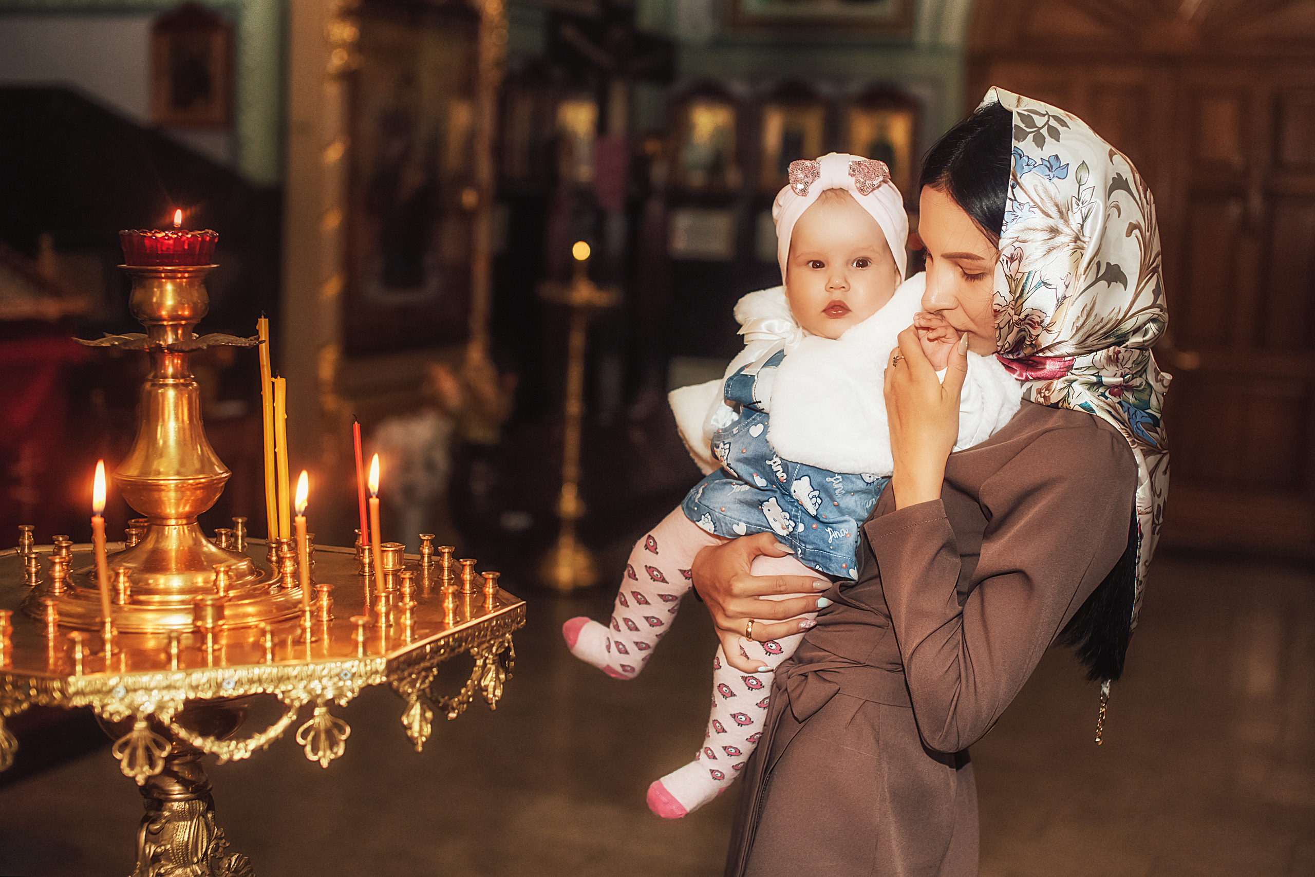 Таинство Крещения Евочки. Свадебный и семейный фотограф/видеограф в Краснодаре Наталья Осинская