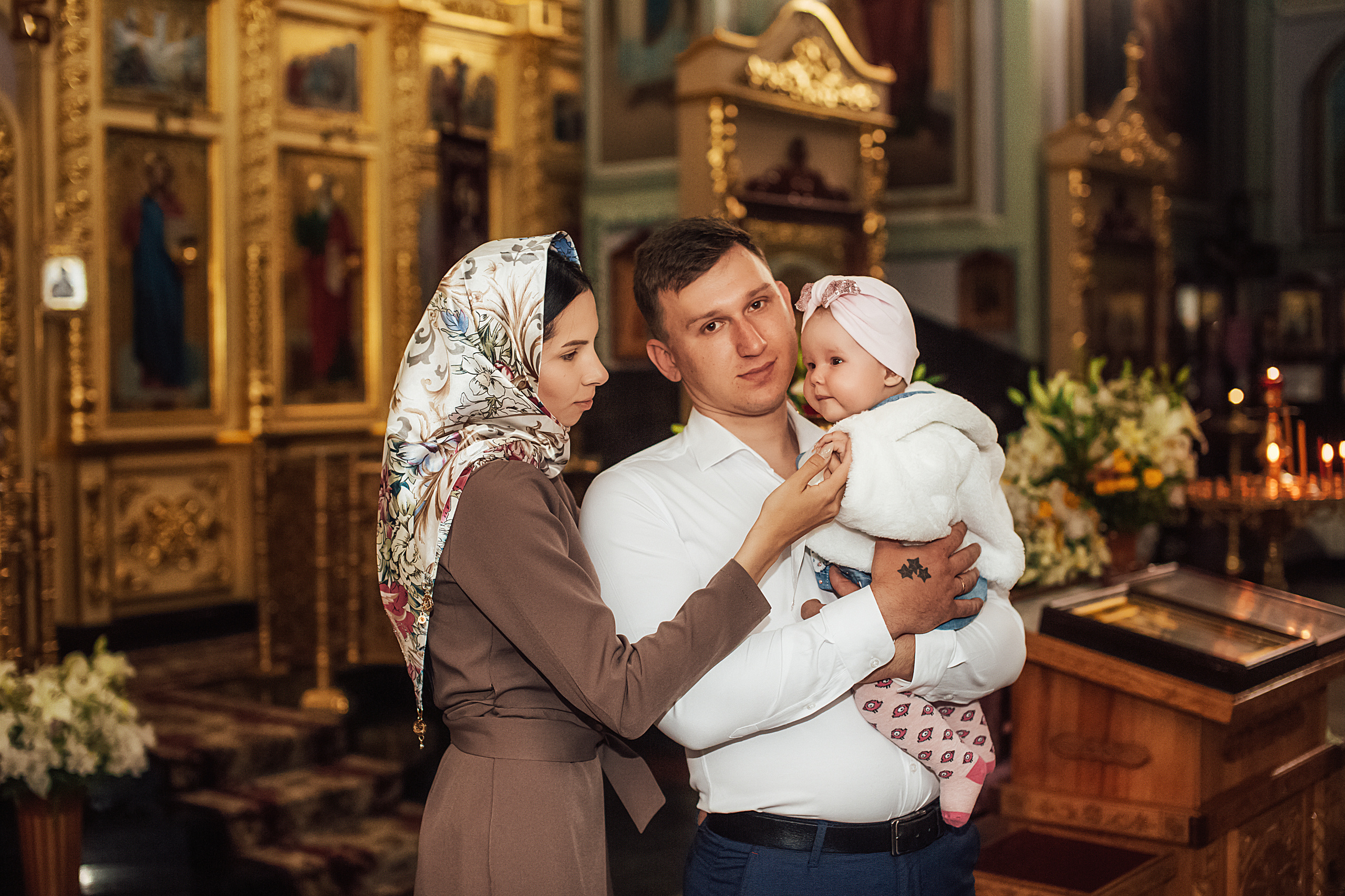 Таинство Крещения Евочки. Свадебный и семейный фотограф/видеограф в Краснодаре Наталья Осинская