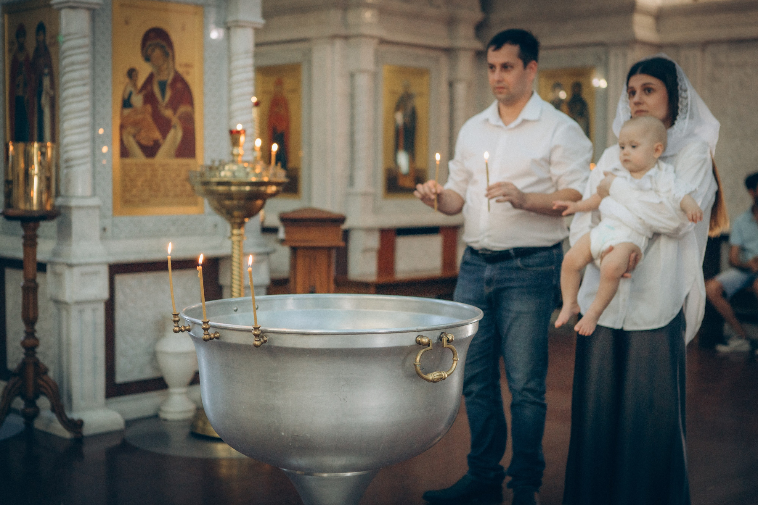 Крещение Софьи. Семейный фотограф и фотограф на роды в Ростове-на-Дону Мухина Виктория