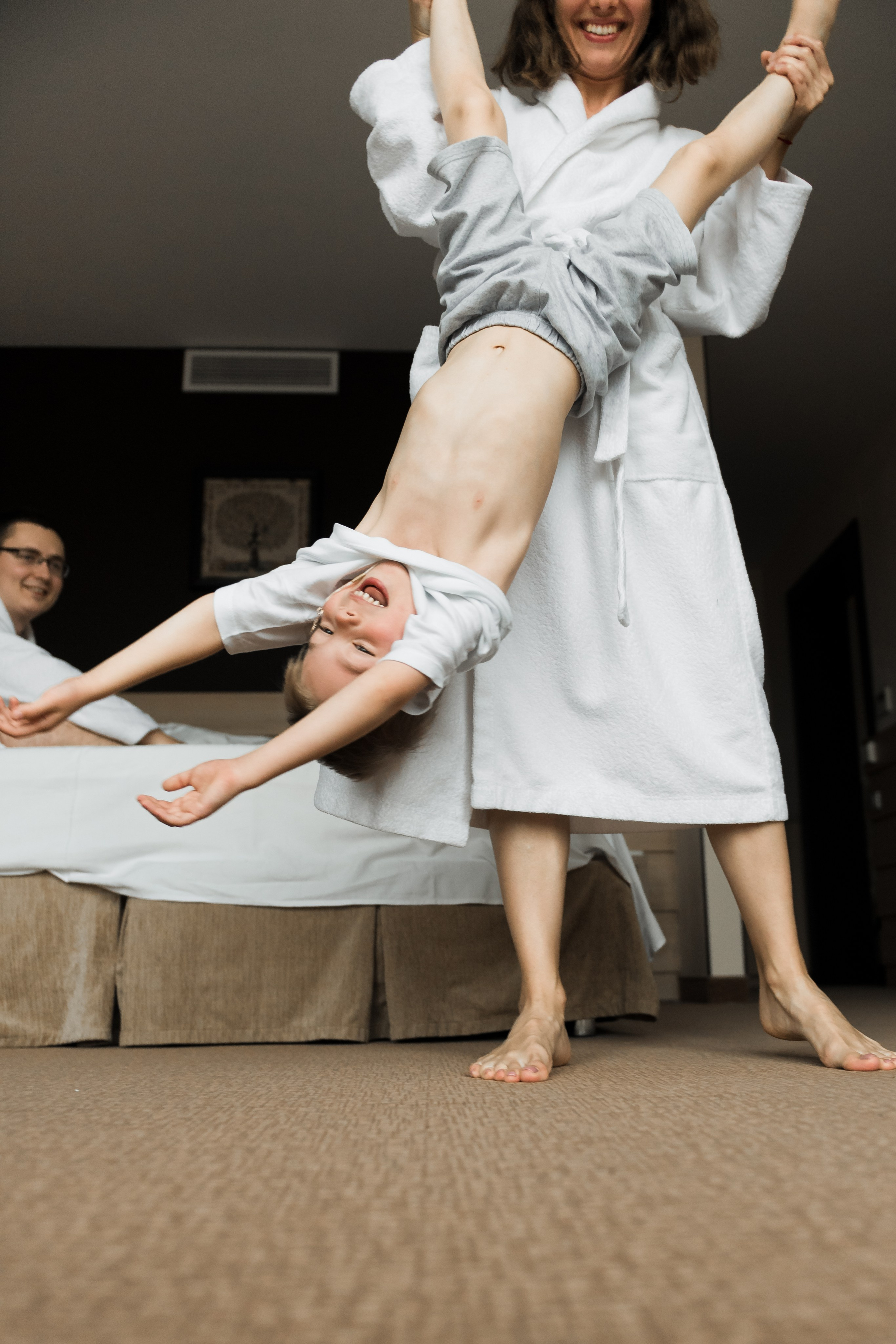 Дима, Лена и малыш. Фотограф Егоров Констанин