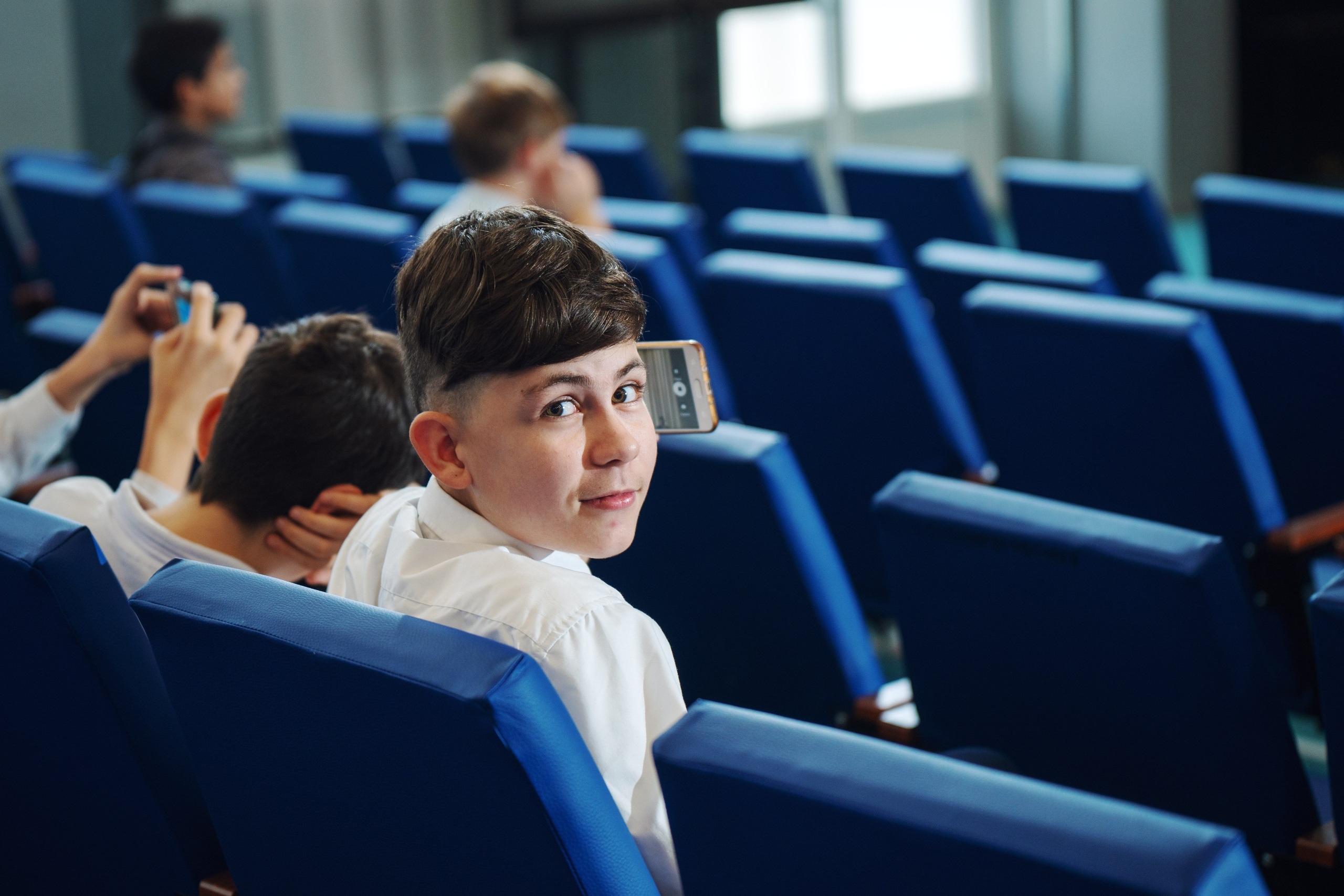 Лекция по киберспорту в школе № 2, п. Энем