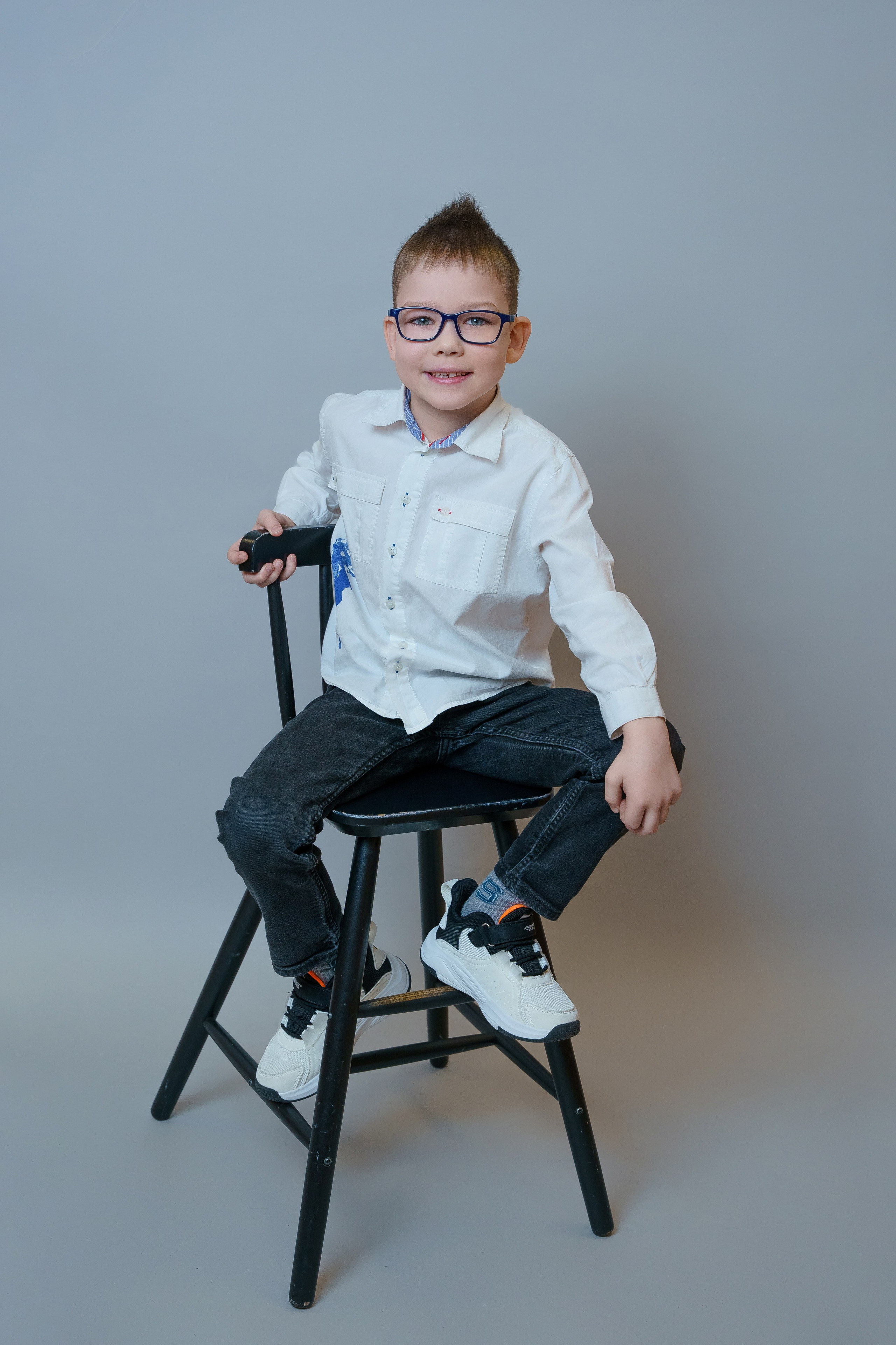 Студийная съемка в саду