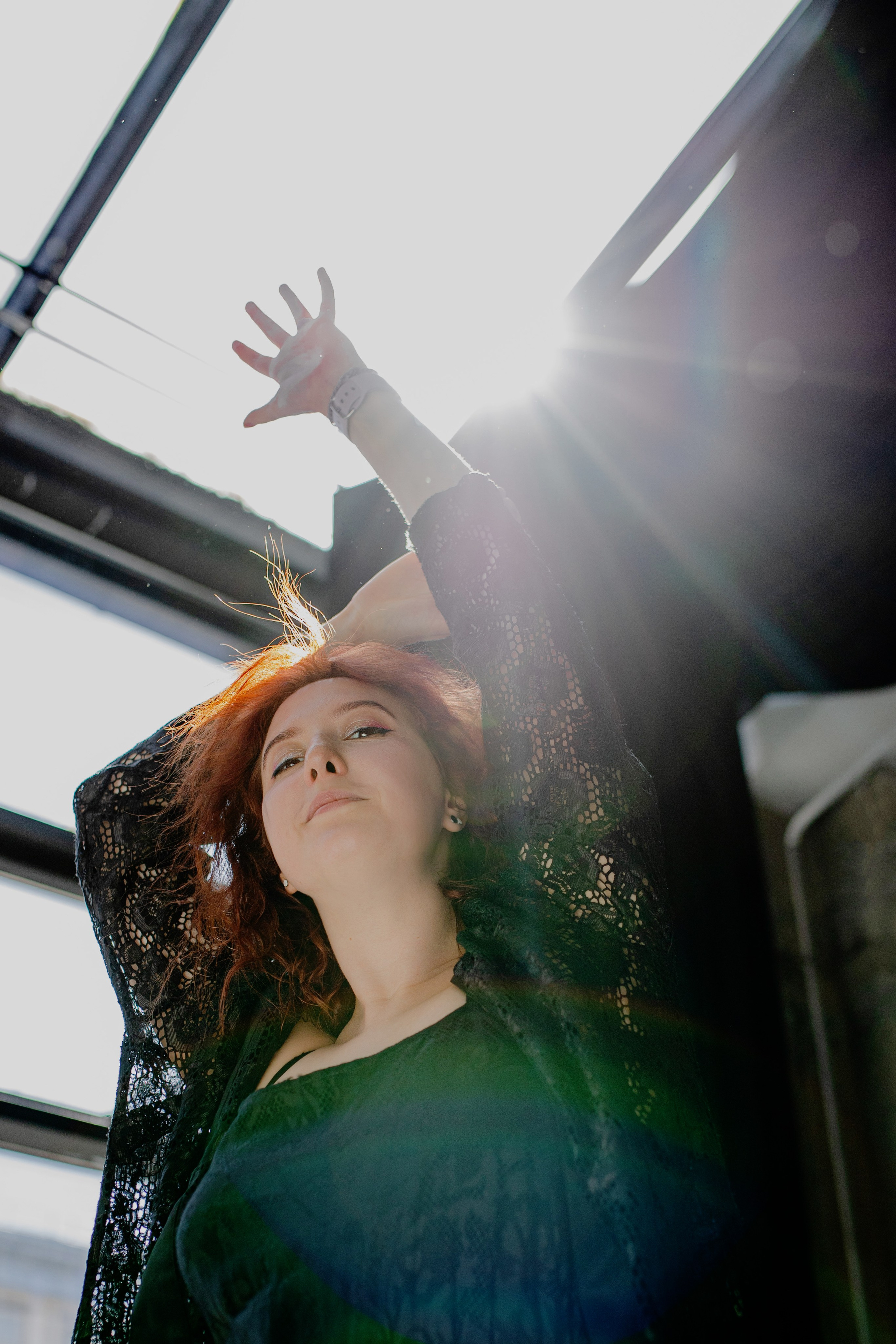 Красное солнце. Портретный фотограф Александра Птица. Снимаю истории о вас