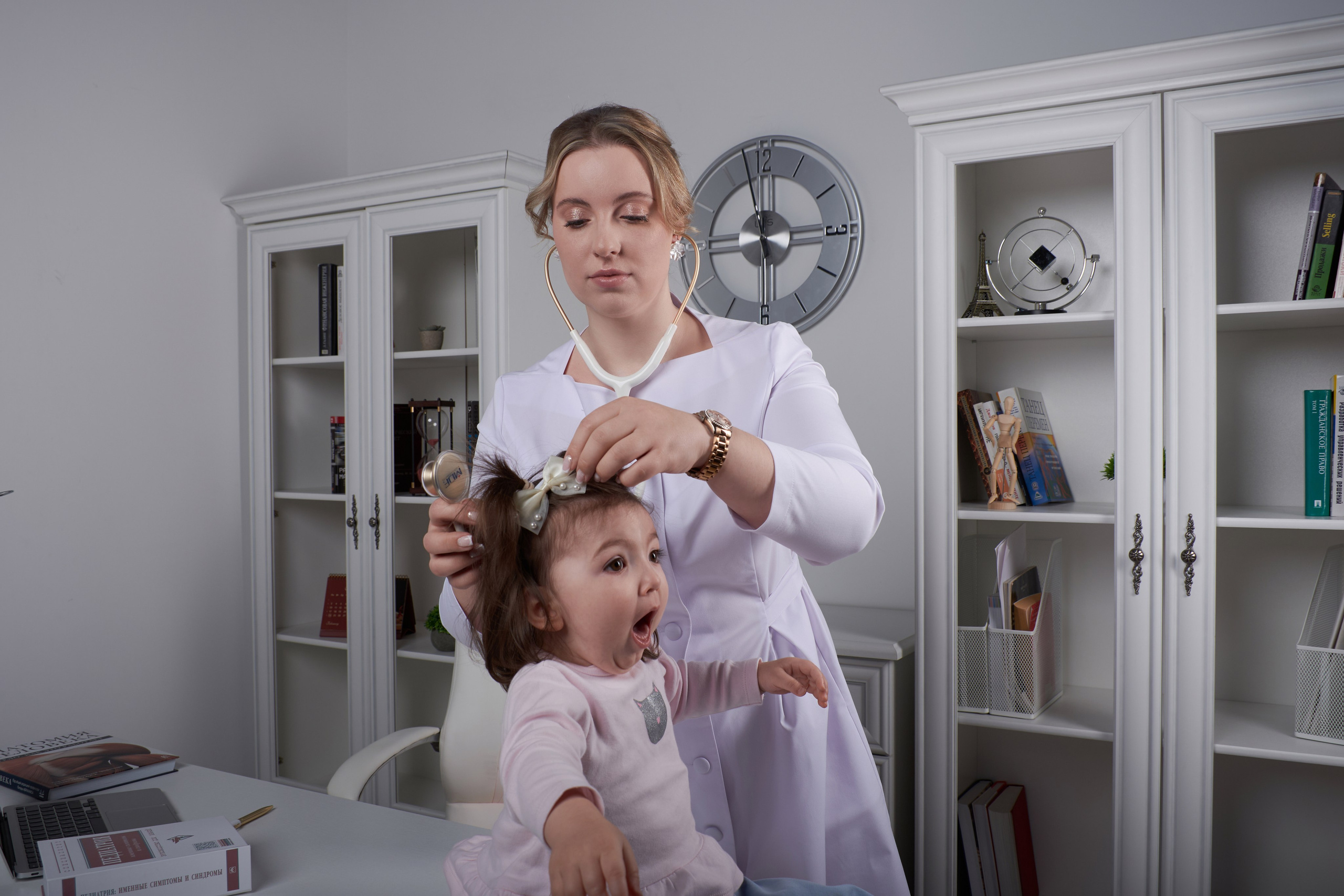 Фотосессия врача-педиатра | Карина Преображенская. Сергей Крафт | Фотограф