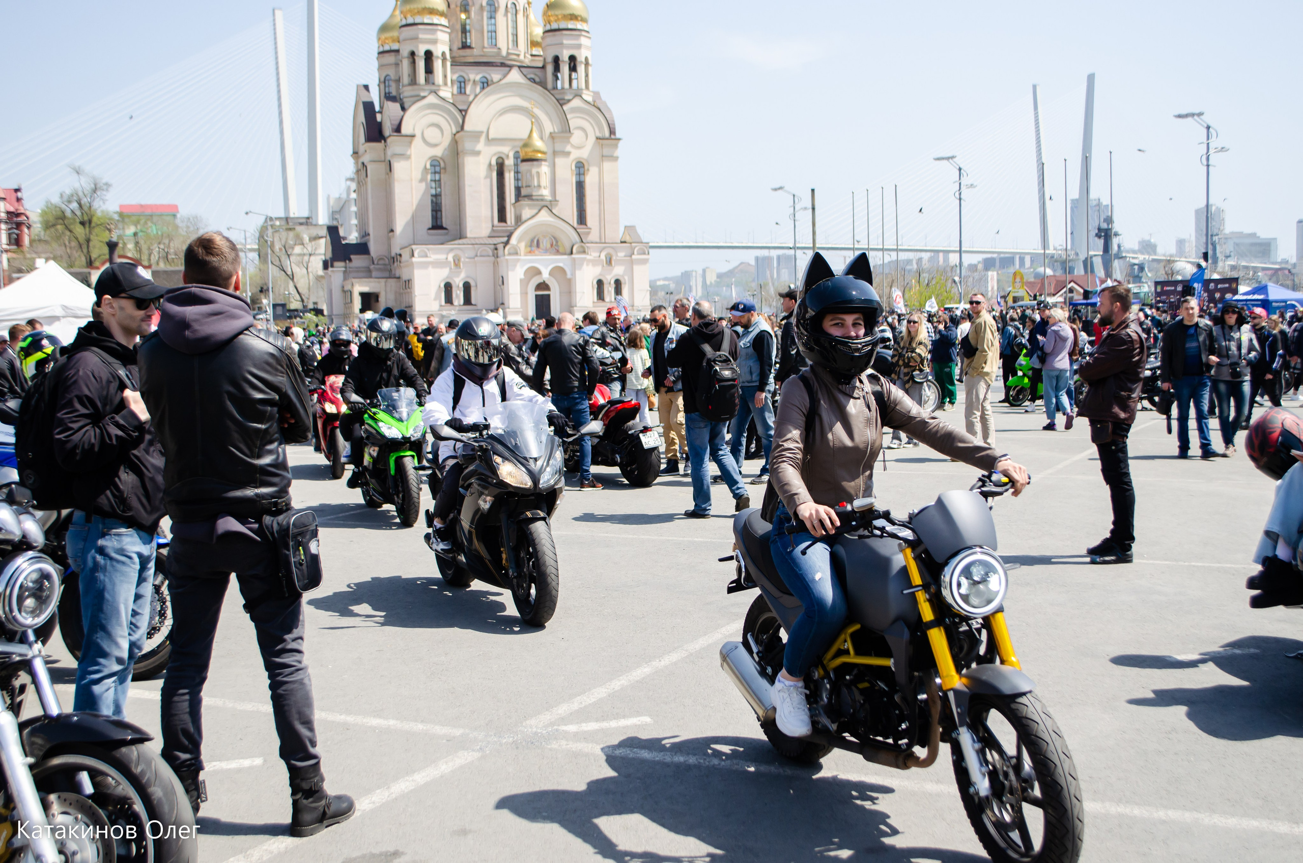 Открытие байкерского сезона 2024. Олег Катакинов| Репортажный фотограф в городе у моря (Владивосток)