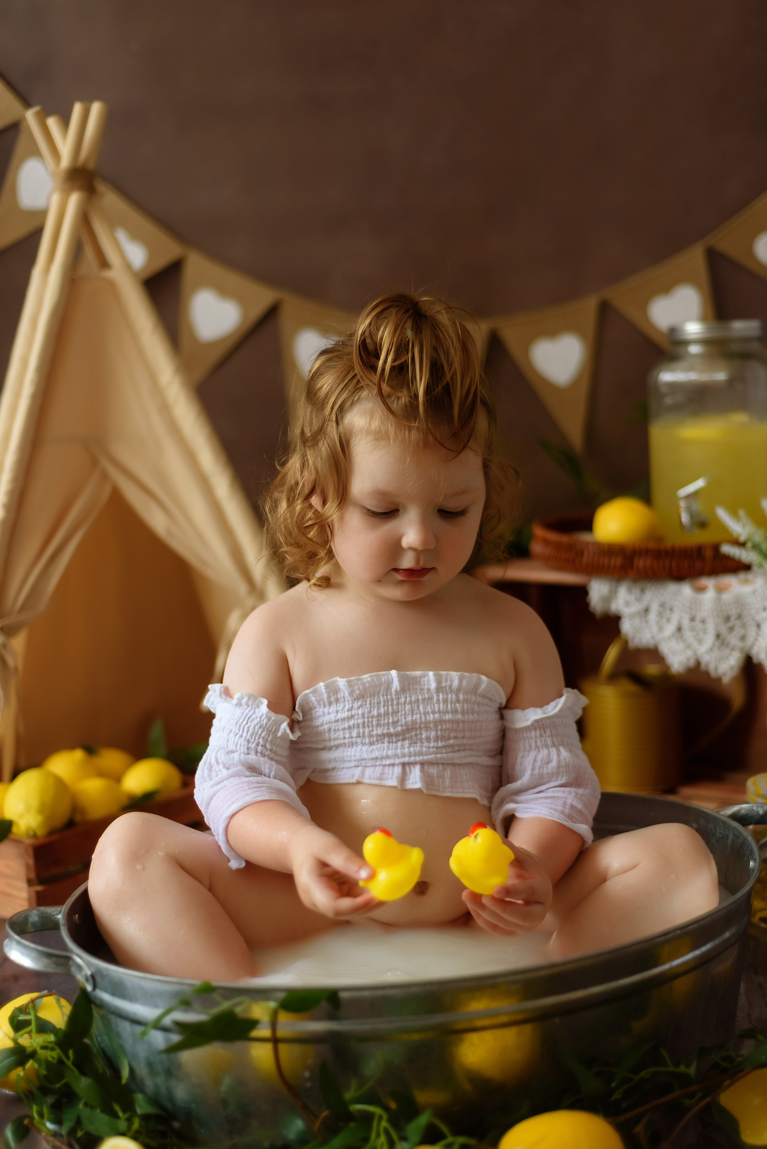 Фотопроект «Лимончики» Алиса. Детский Фотограф |Фотограф на годик в Брянске Ирина Романова
