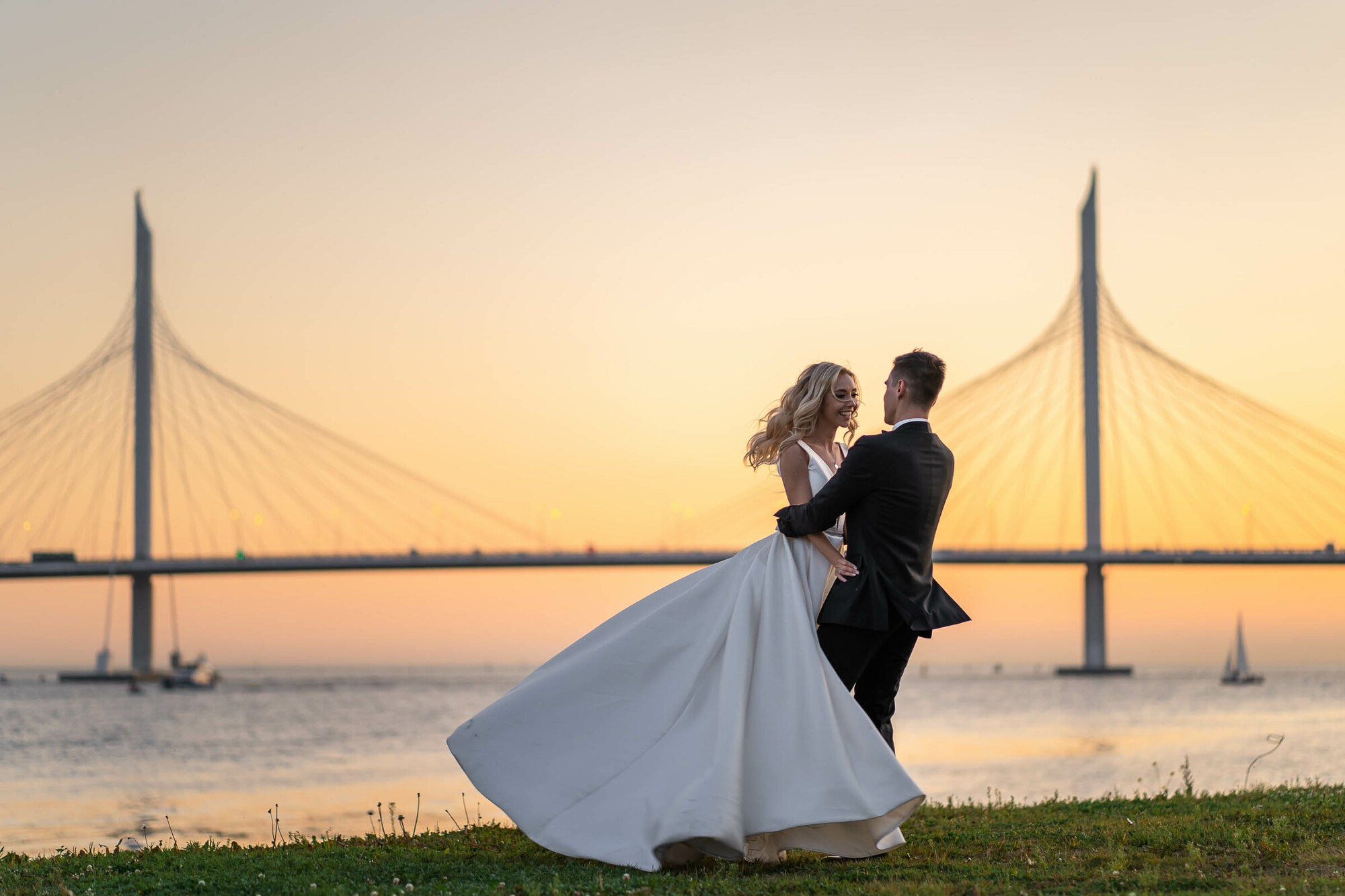 Свадьба в Four Seasons и Royal Beach. Свадебный фотограф в Санкт-Петербурге и Москве Андрей Нестеров