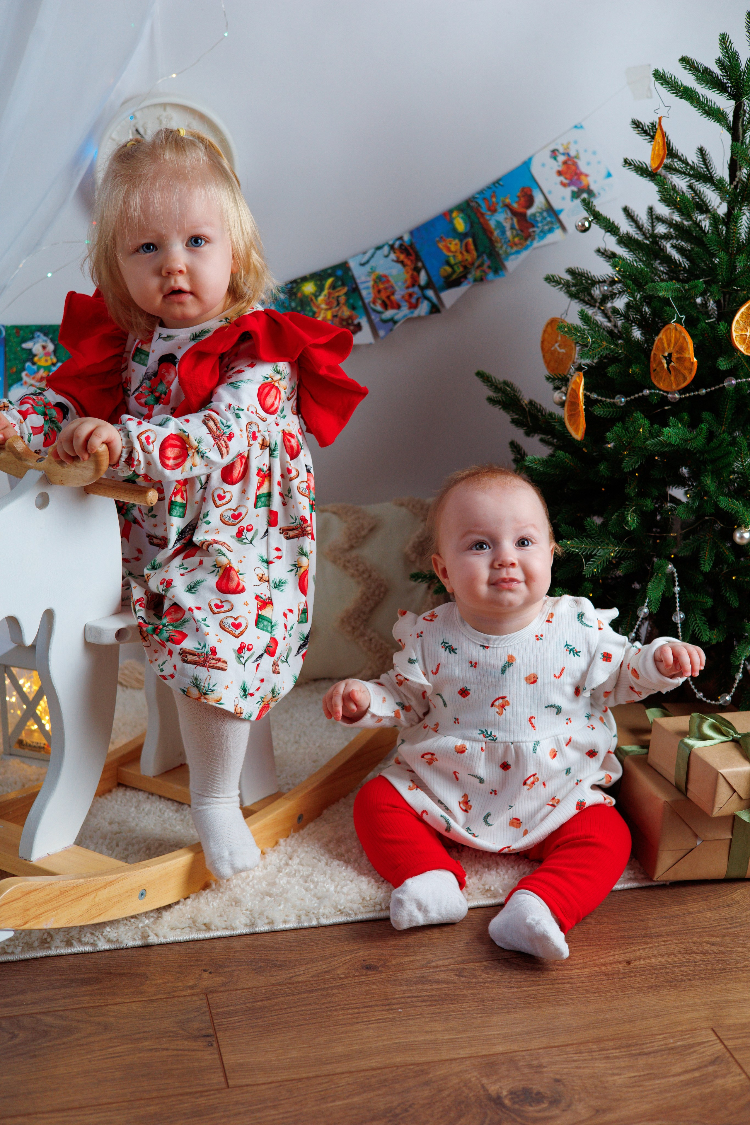 Поля и Ариша с родителями. Семейный и детский фотограф в Михайловке Татьяна Лестьева