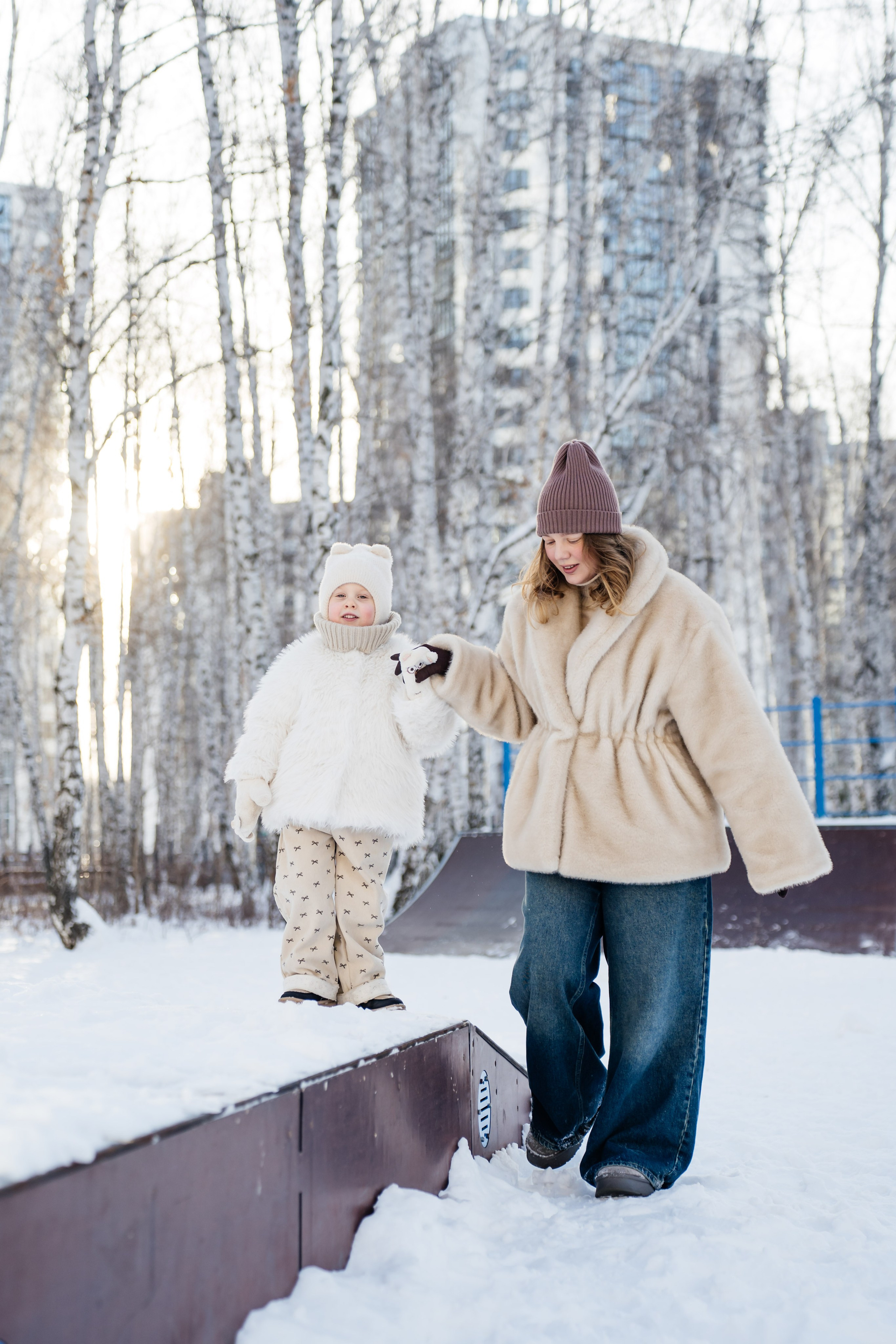Зимняя прогулка. Видеограф и Фотограф в Челябинске Ксения и Владимир Рюмины