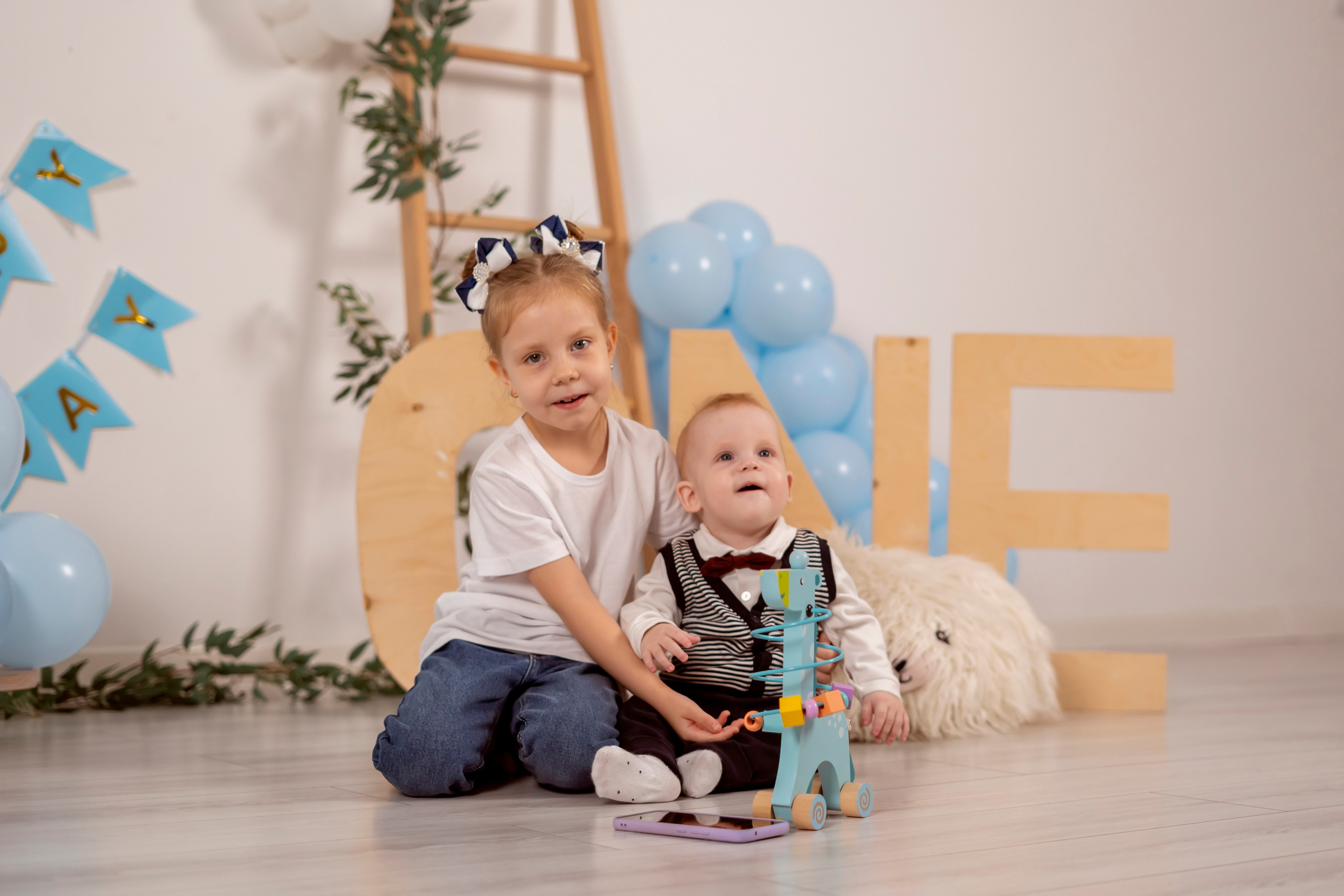 Годовасие в LettLoft. Семейный и детский фотограф в Хабаровске Анна Гриневич