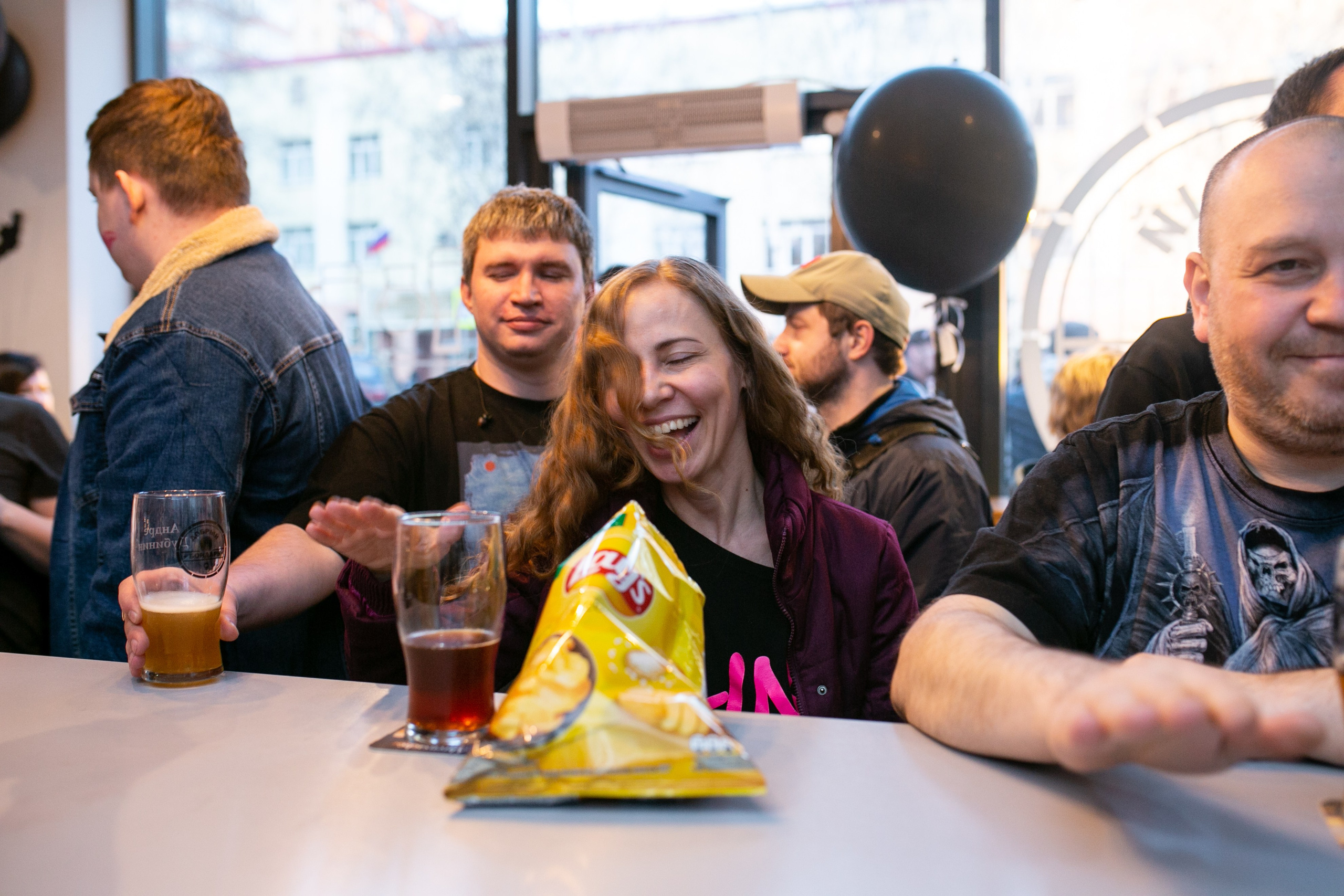 День рождения бара Добрый бондарь. Фотограф в Новосибирске Ася Зверева