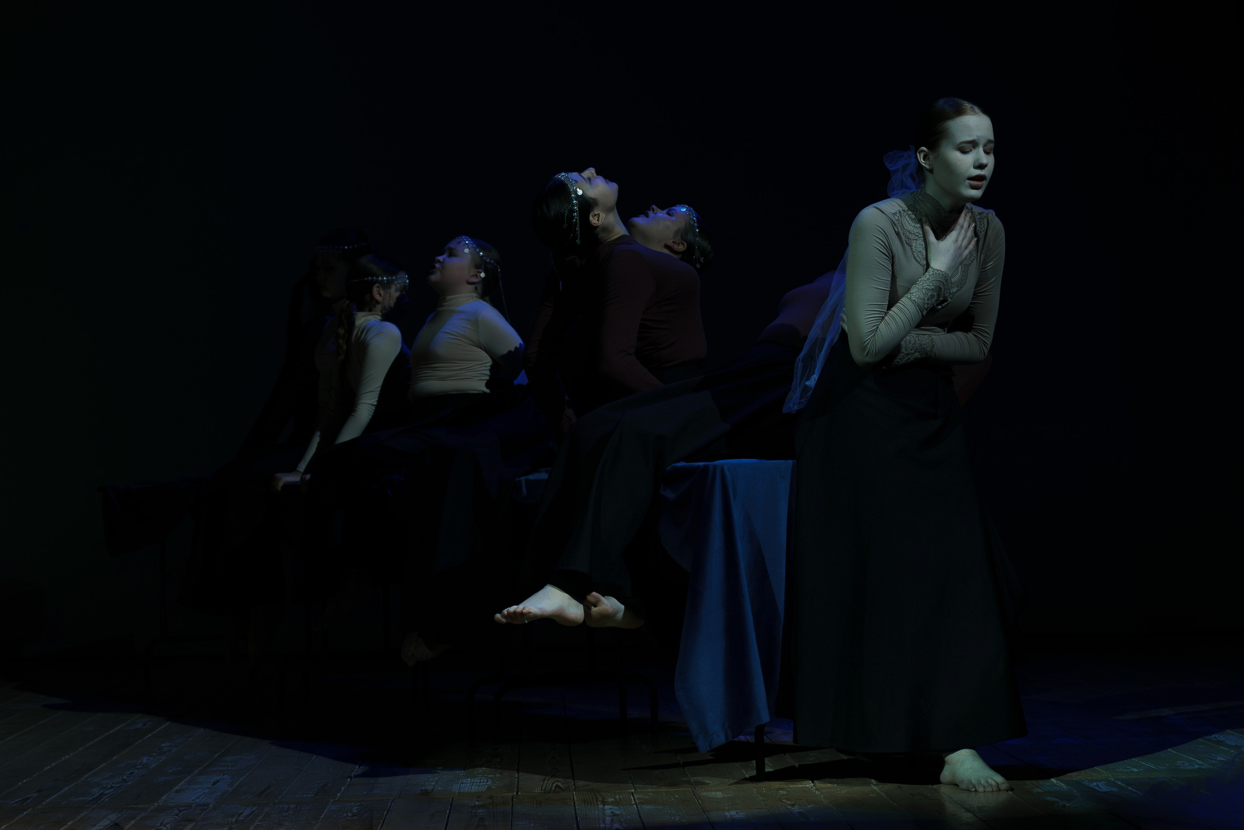 Спектакль «Демон» в постановке театральной студии «Волшебный мир театра». Фотограф Евгений Егоров