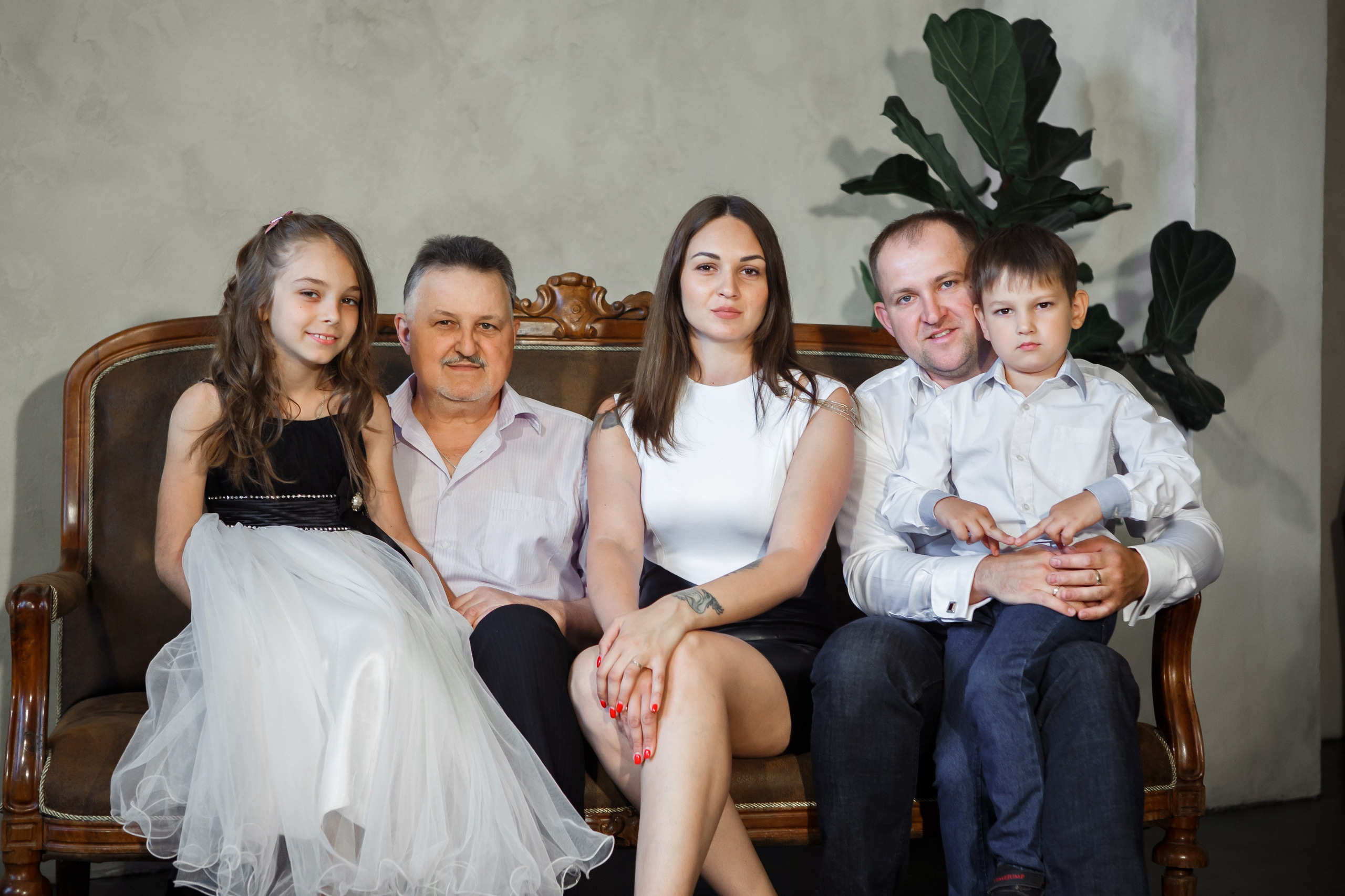 Очень большая семья, личные и парные портреты. Свадебный и портретный Фотограф в Липецке Дмитрий Котюков